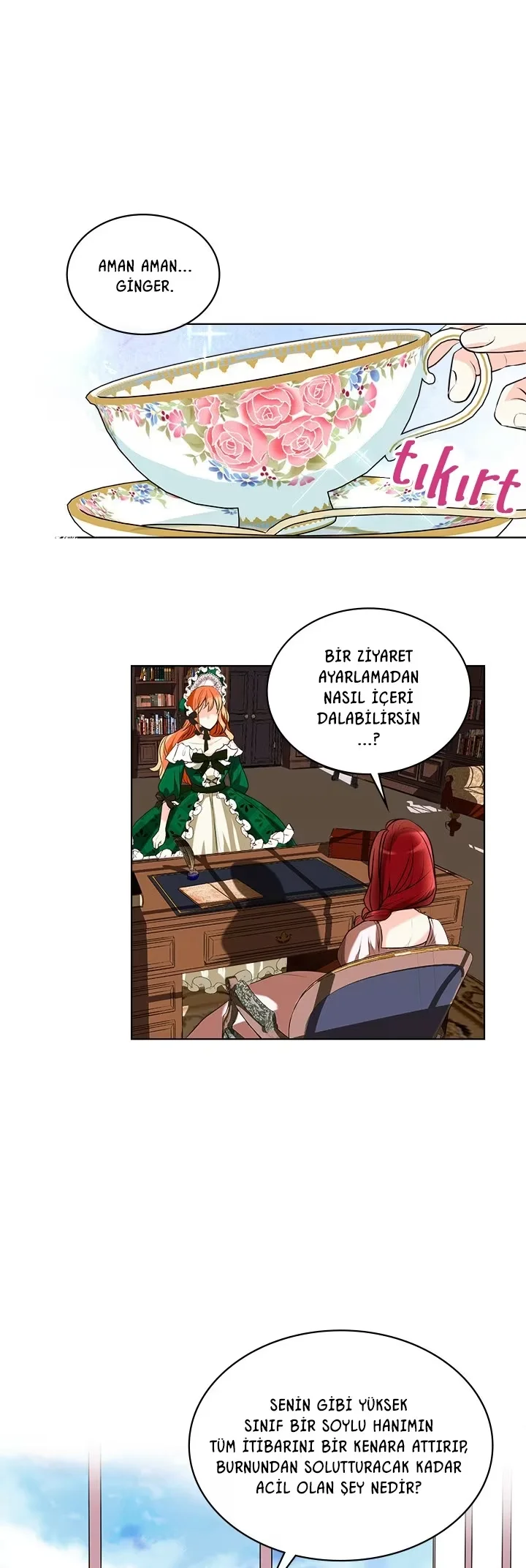 Ginger and the Cursed Prince - Bölüm 1 - Sayfa 8