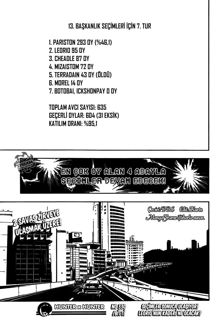 Hunter x Hunter - Bölüm 330 - Sayfa 19