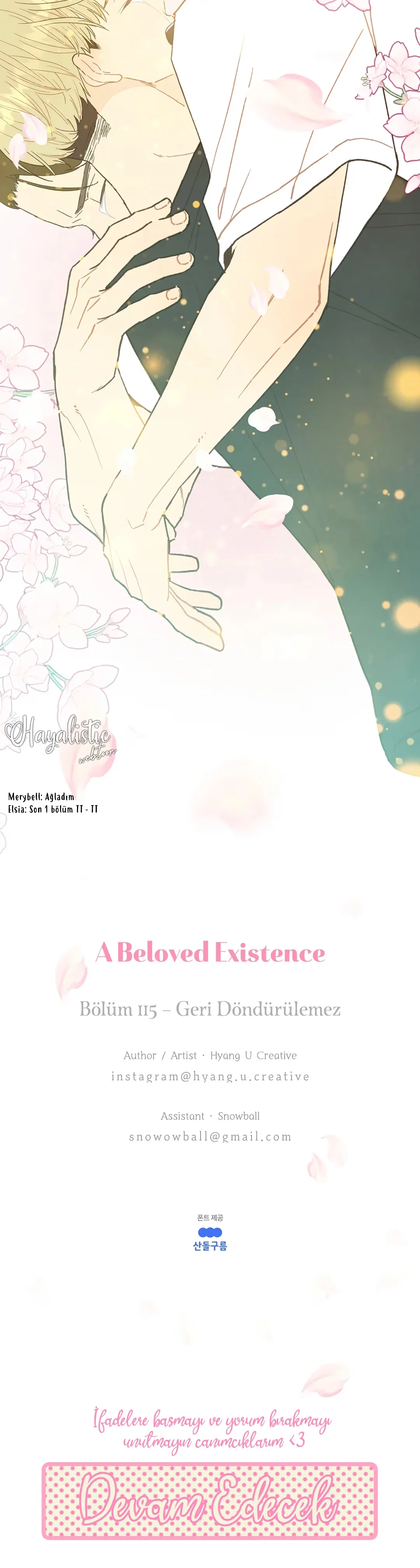 A Beloved Existence - Bölüm 115 - Sayfa 31