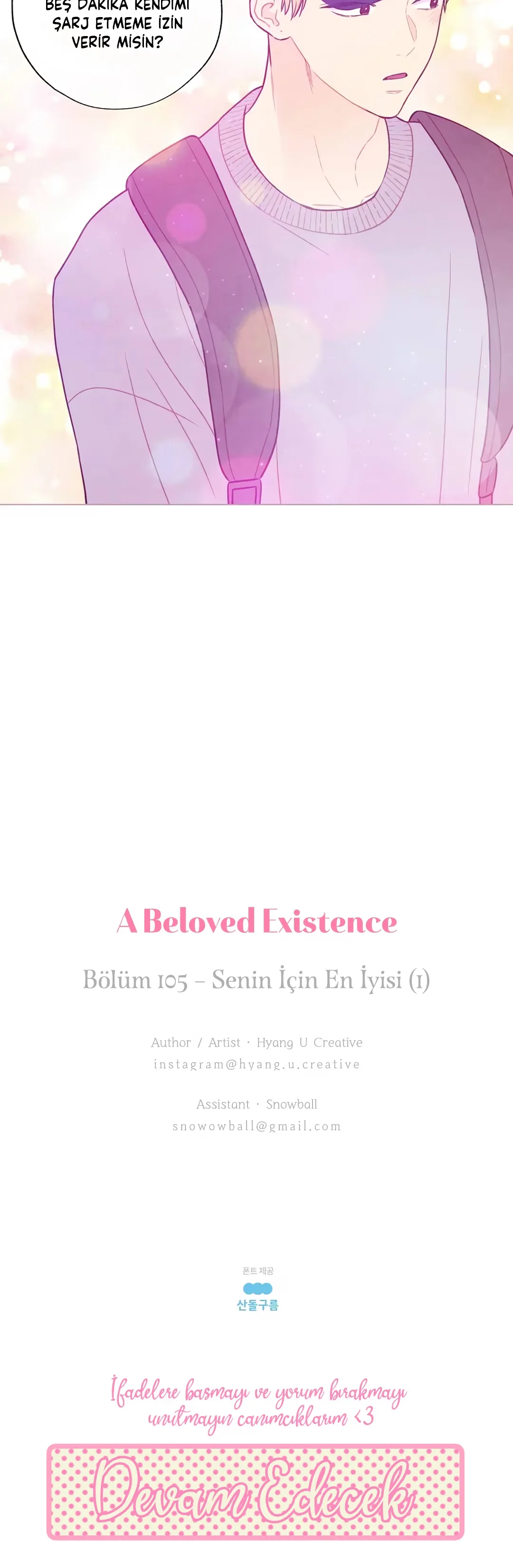 A Beloved Existence - Bölüm 105 - Sayfa 31