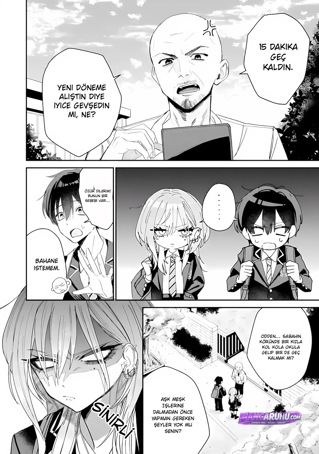 Haimiya-Senpai is Scary But Cute - Bölüm 3 - Sayfa 6