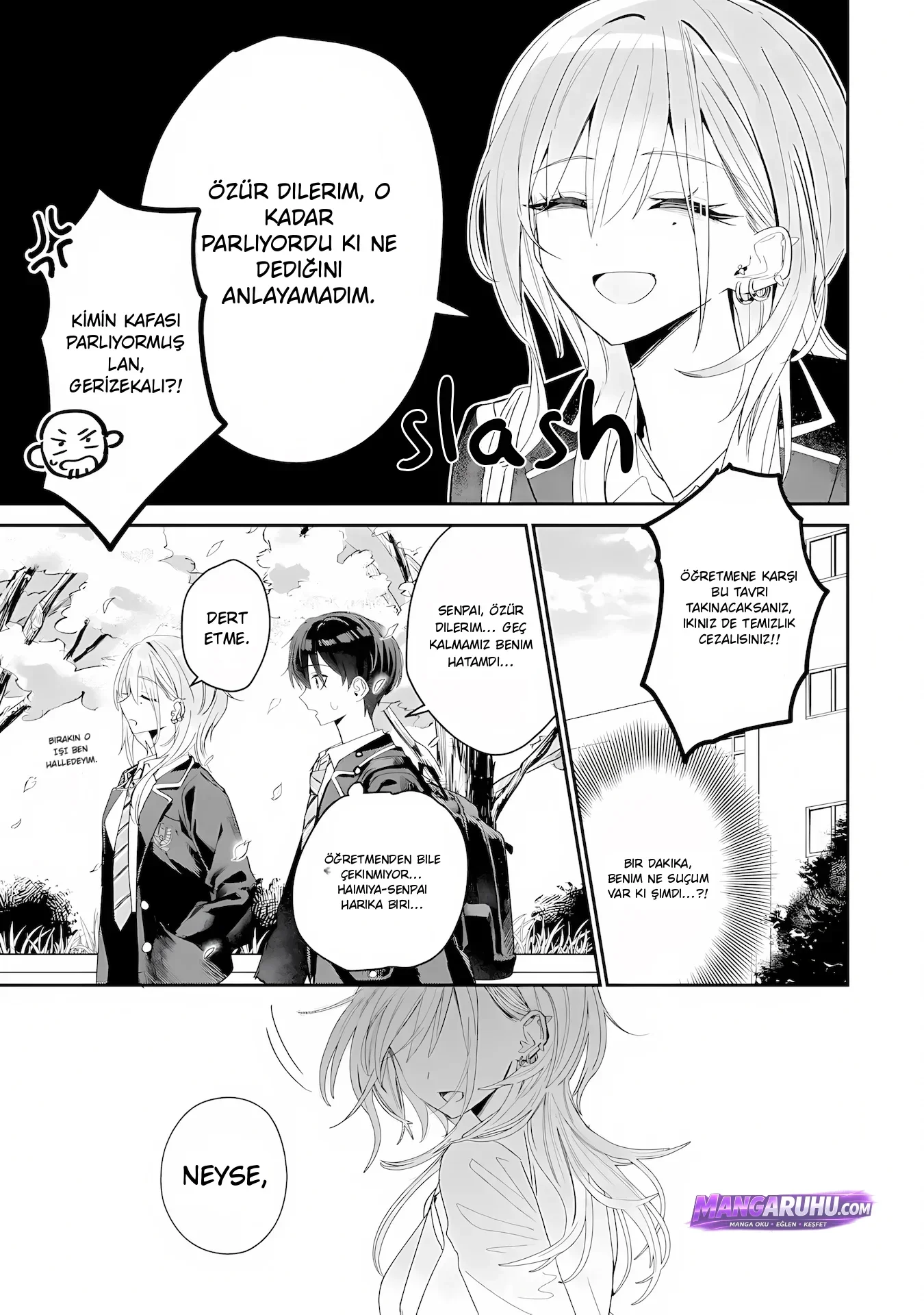 Haimiya-Senpai is Scary But Cute - Bölüm 3 - Sayfa 7