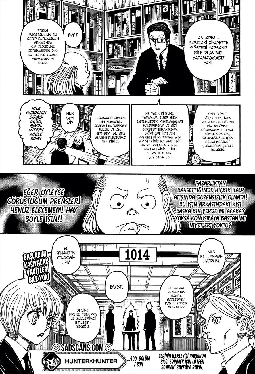 Hunter x Hunter - Bölüm 400 - Sayfa 20