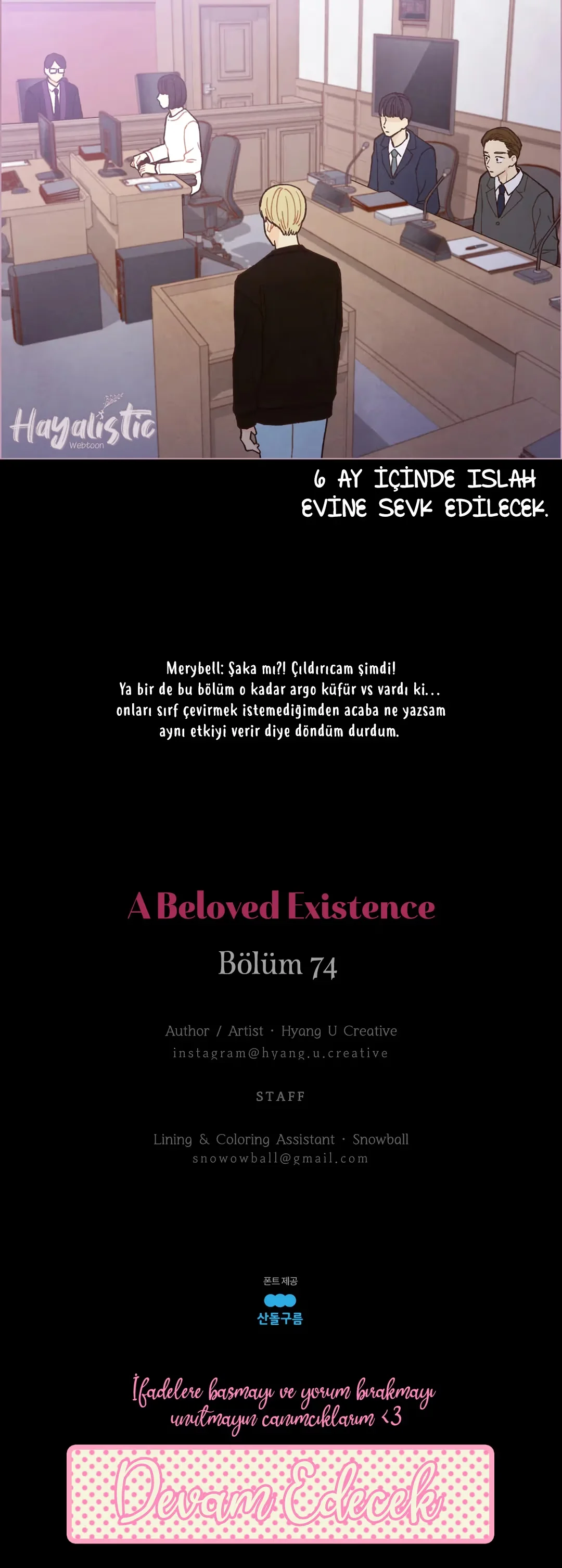 A Beloved Existence - Bölüm 74 - Sayfa 33