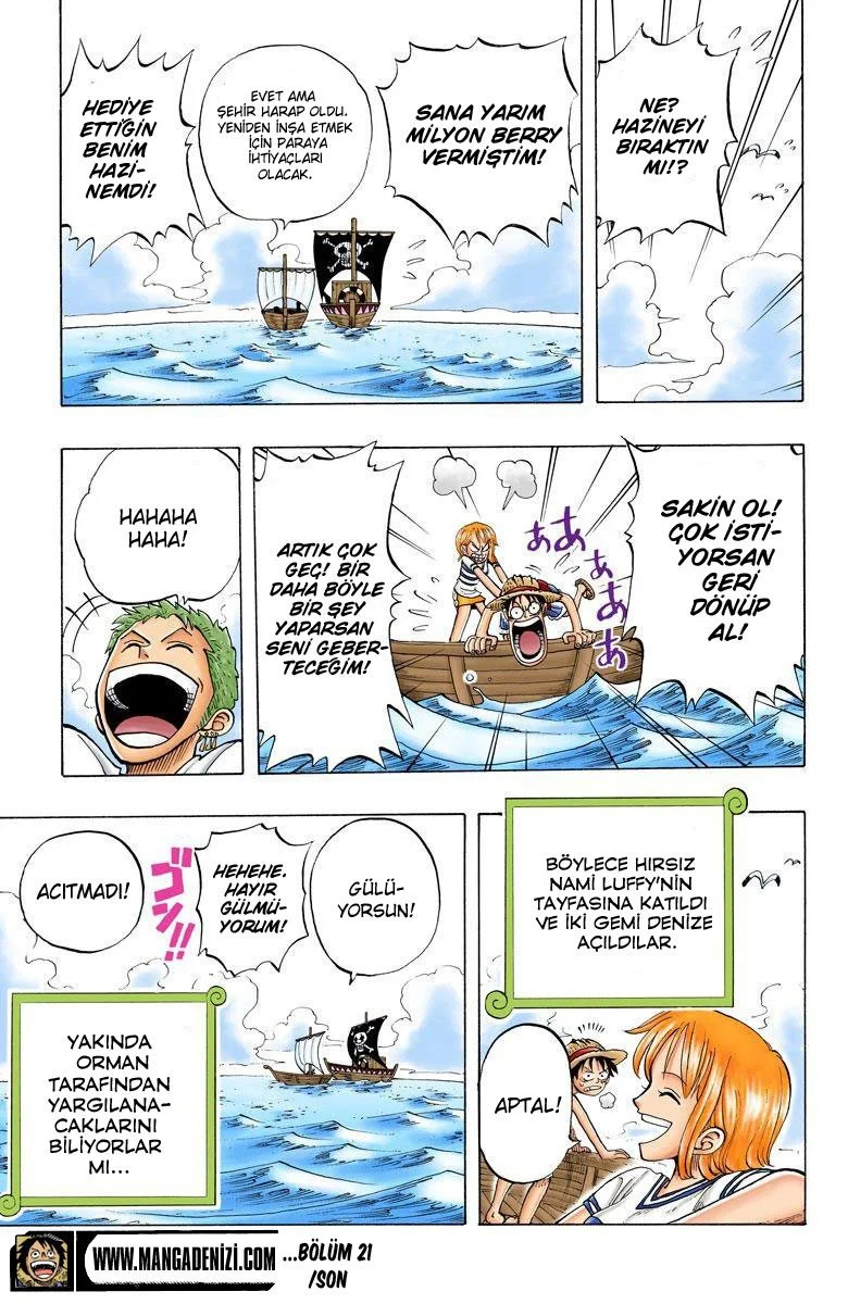 One Piece - Bölüm 21 - Sayfa 19