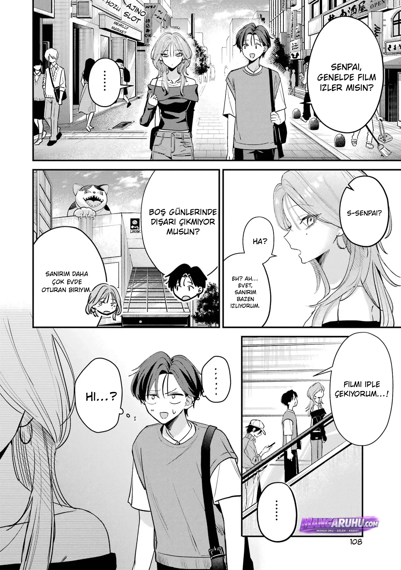 Haimiya-Senpai is Scary But Cute - Bölüm 10 - Sayfa 7