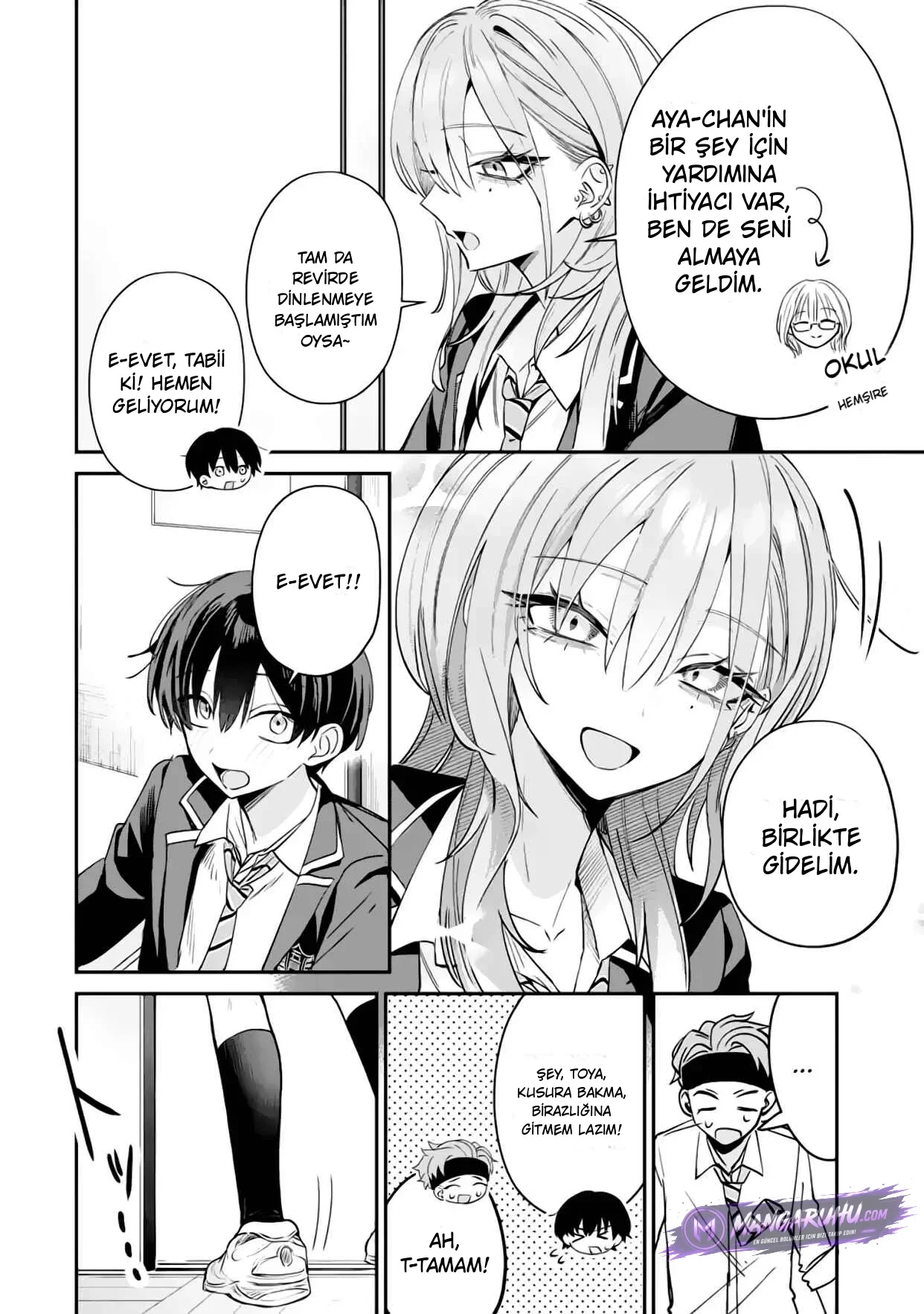 Haimiya-Senpai is Scary But Cute - Bölüm 15 - Sayfa 10