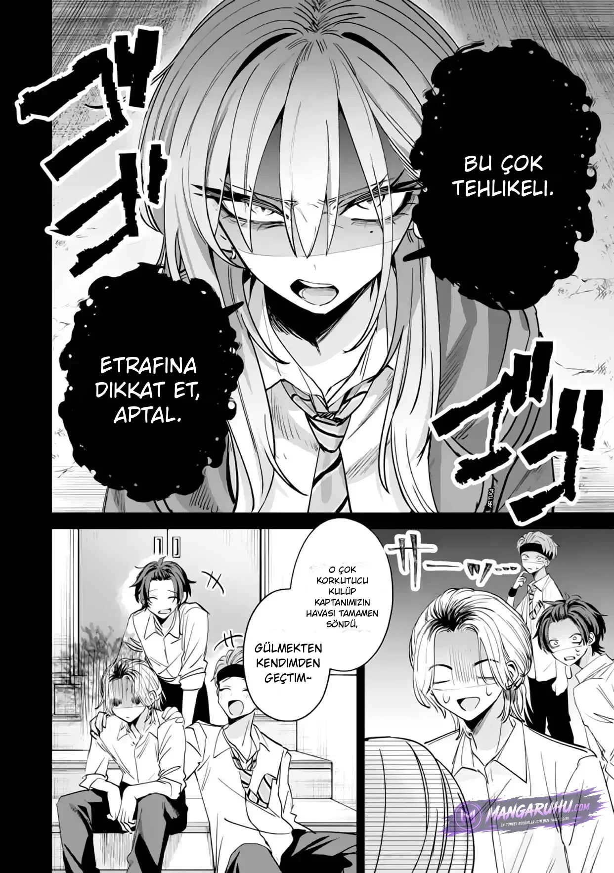 Haimiya-Senpai is Scary But Cute - Bölüm 15 - Sayfa 8