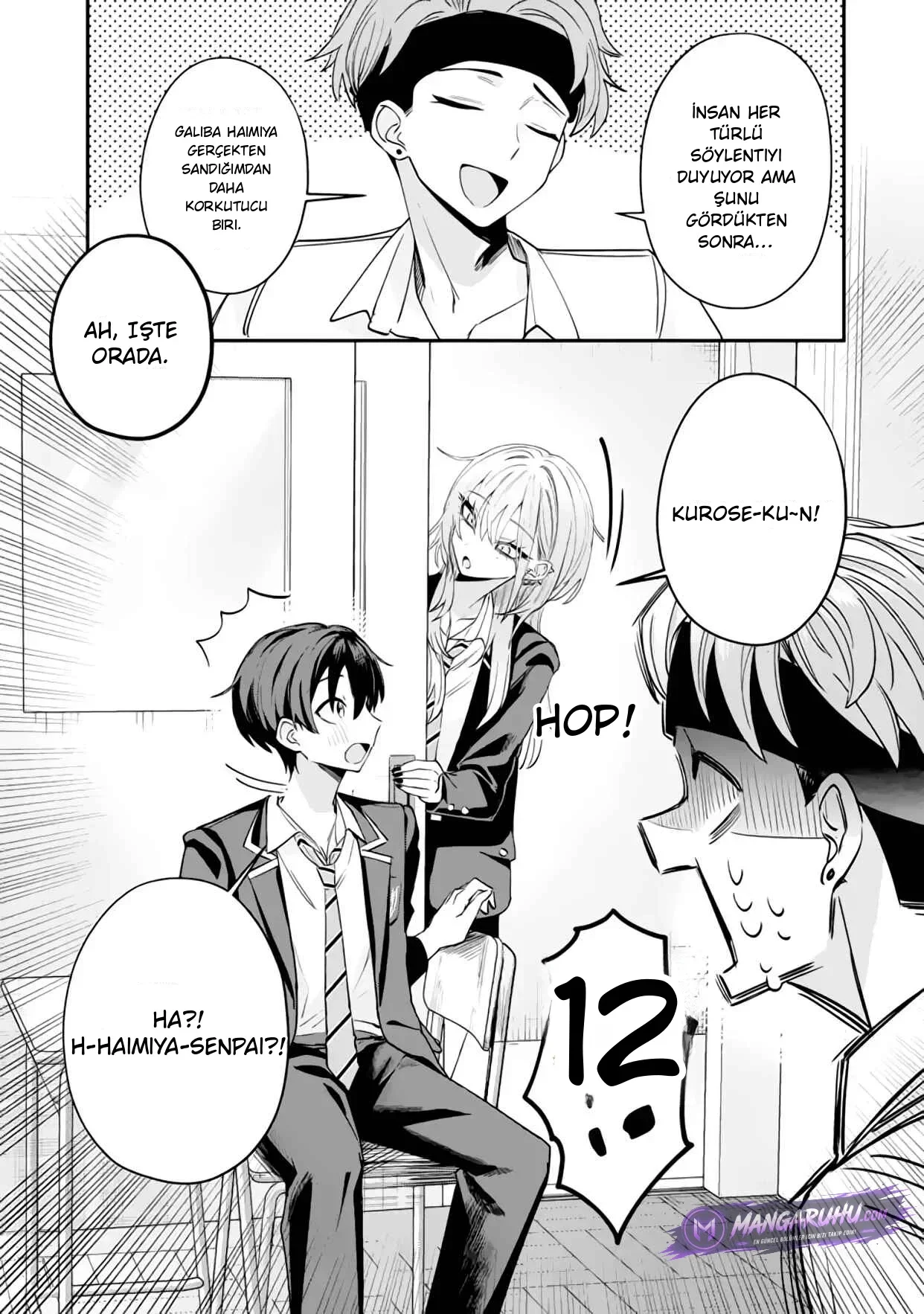 Haimiya-Senpai is Scary But Cute - Bölüm 15 - Sayfa 9