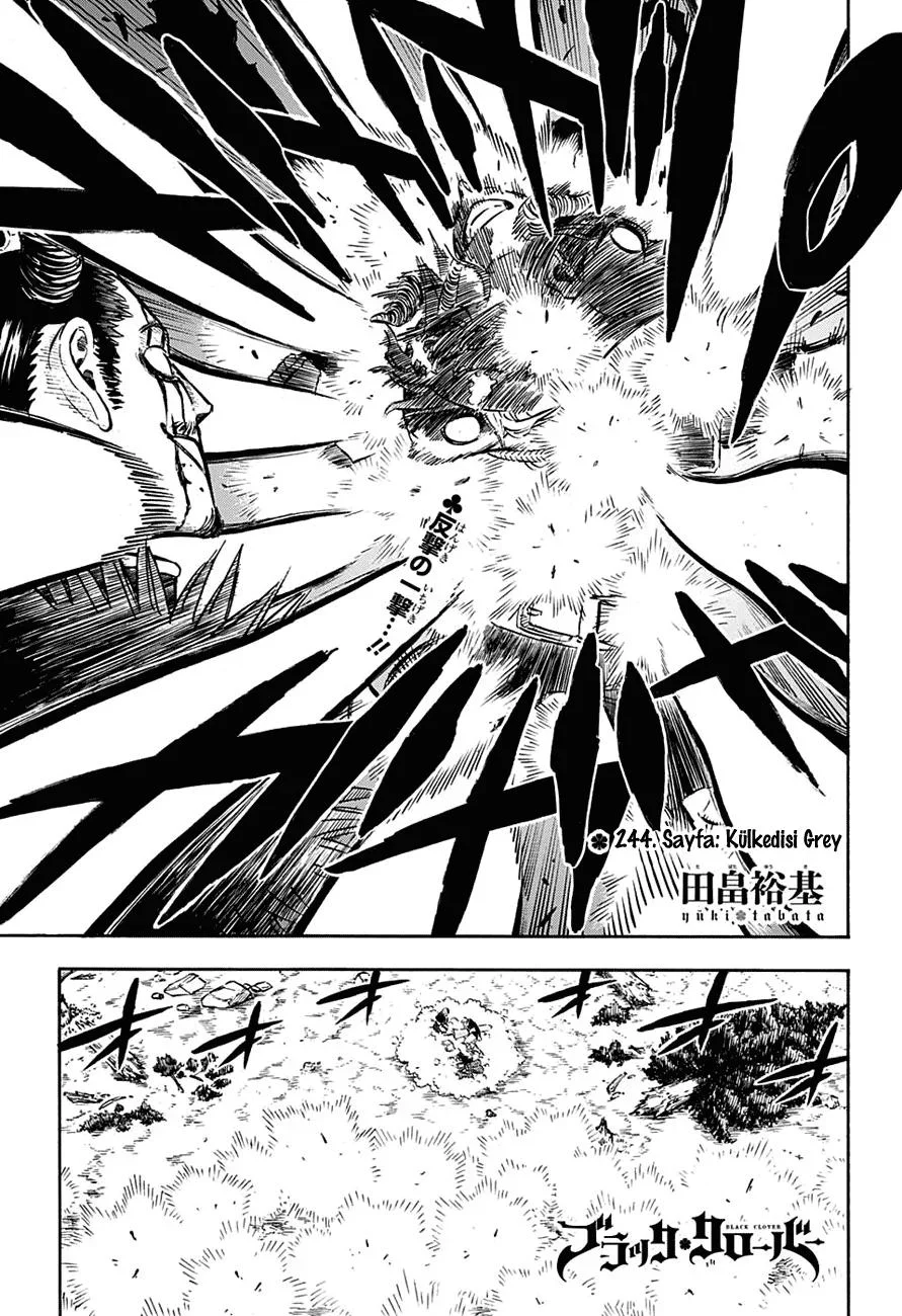 Black Clover - Bölüm 244 - Sayfa 4