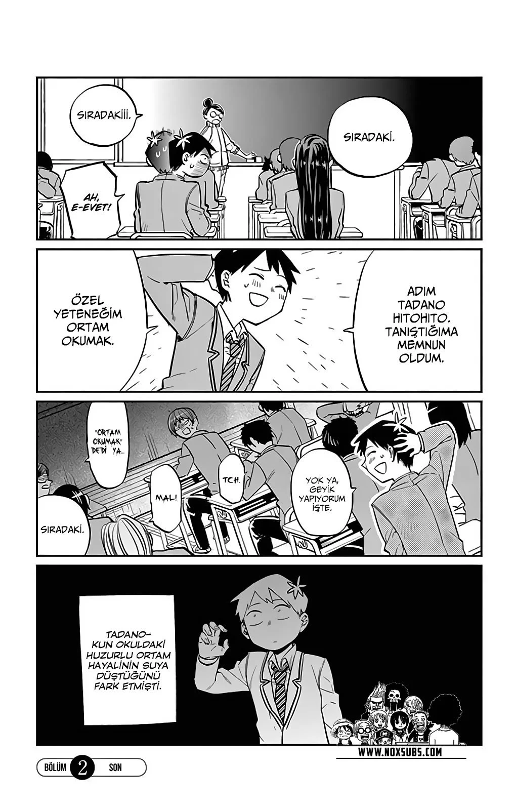 Komi Can't Communicate - Bölüm 2 - Sayfa 6