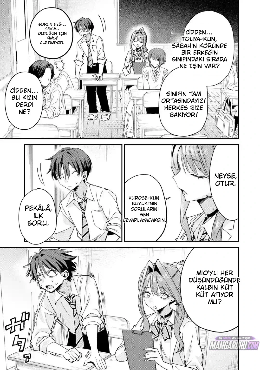 Haimiya-Senpai is Scary But Cute - Bölüm 36 - Sayfa 5
