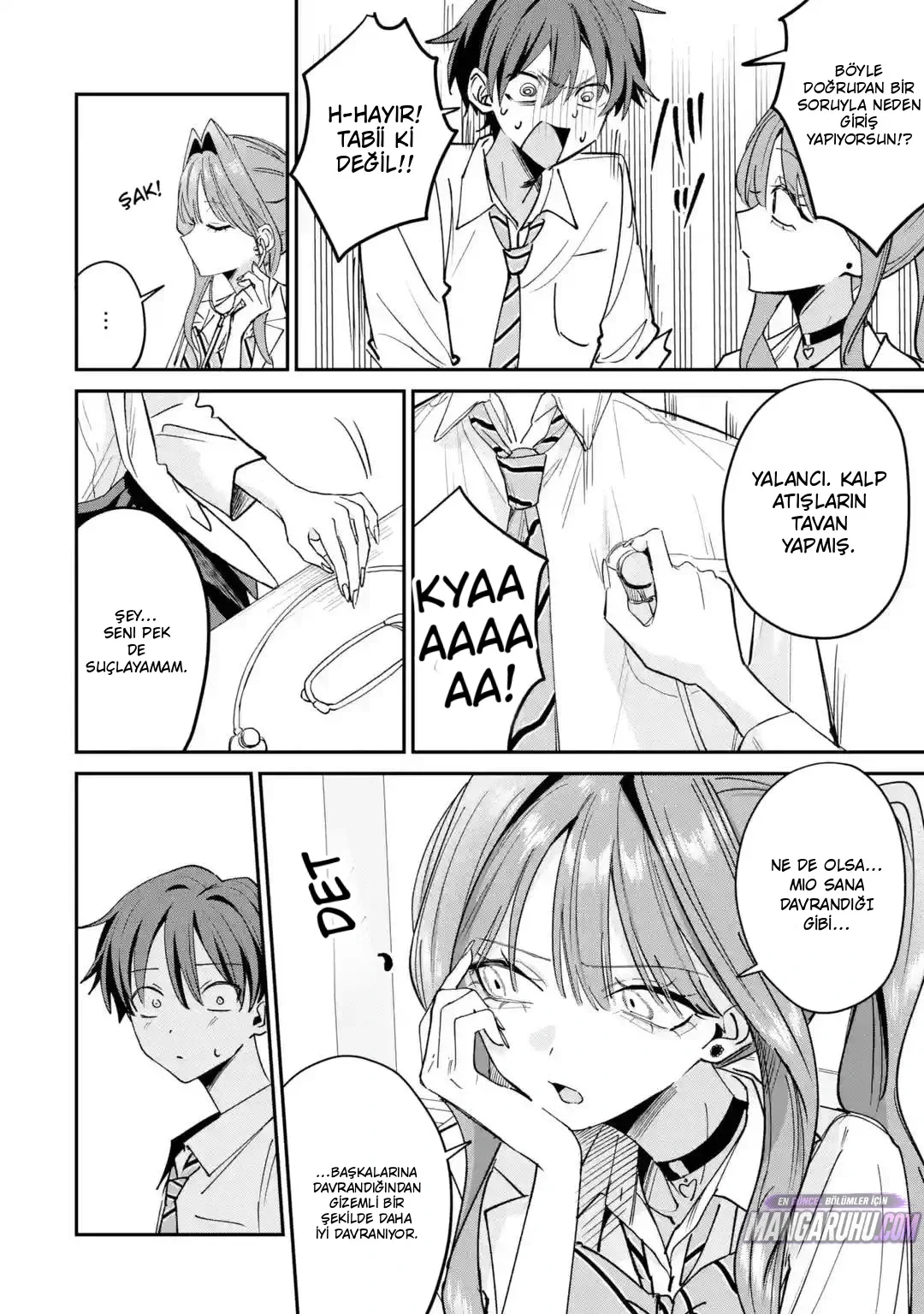 Haimiya-Senpai is Scary But Cute - Bölüm 36 - Sayfa 6