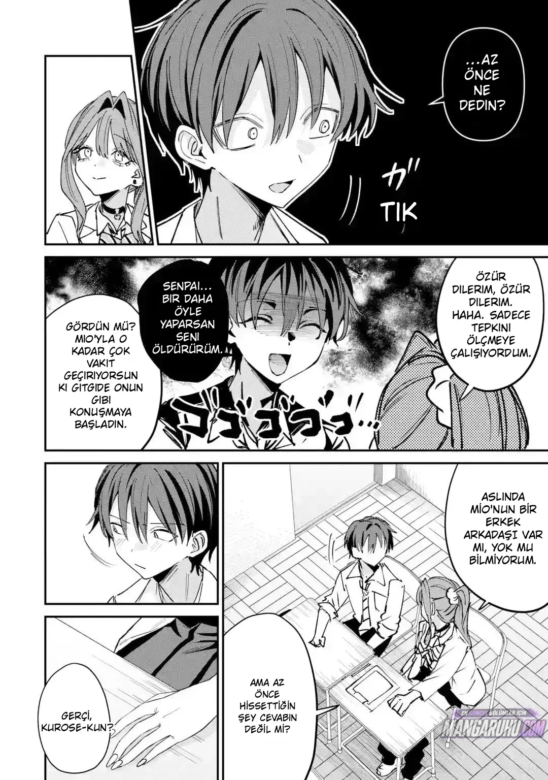 Haimiya-Senpai is Scary But Cute - Bölüm 36 - Sayfa 8
