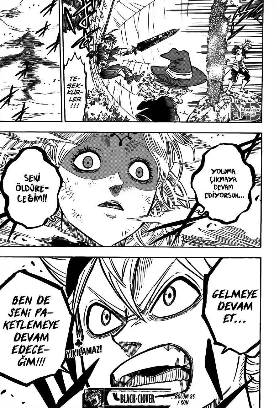 Black Clover - Bölüm 85 - Sayfa 17