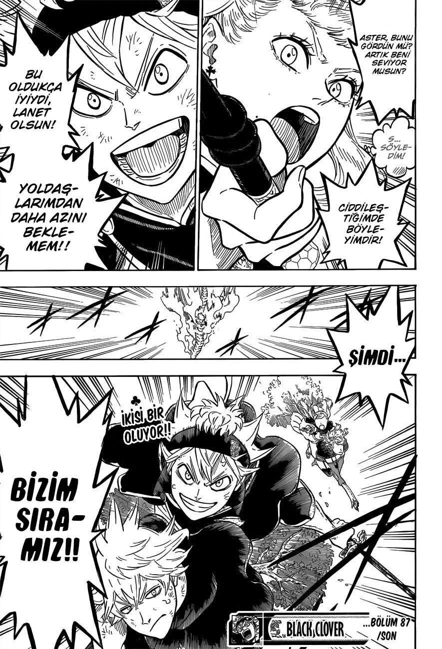 Black Clover - Bölüm 87 - Sayfa 17