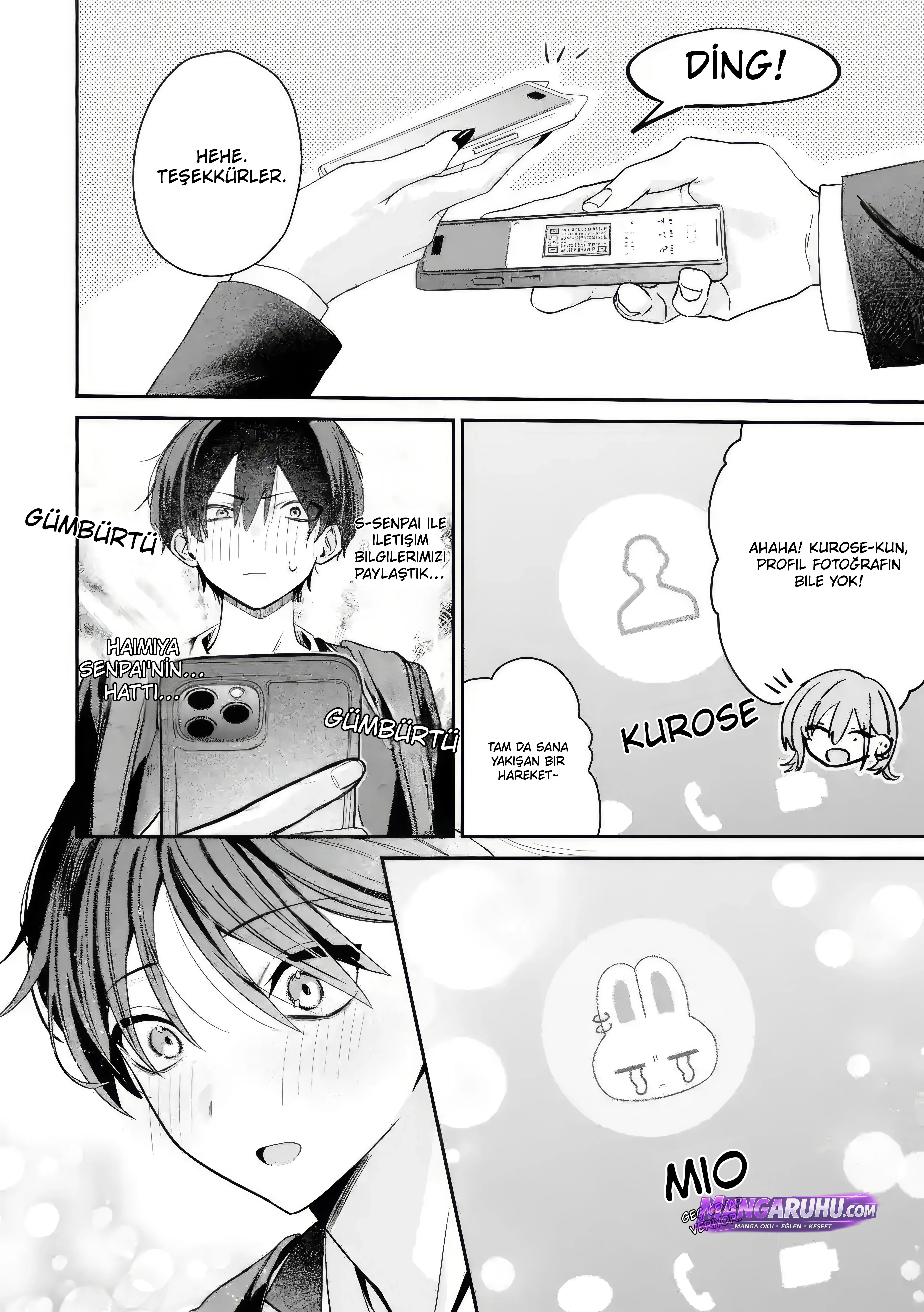 Haimiya-Senpai is Scary But Cute - Bölüm 7 - Sayfa 8