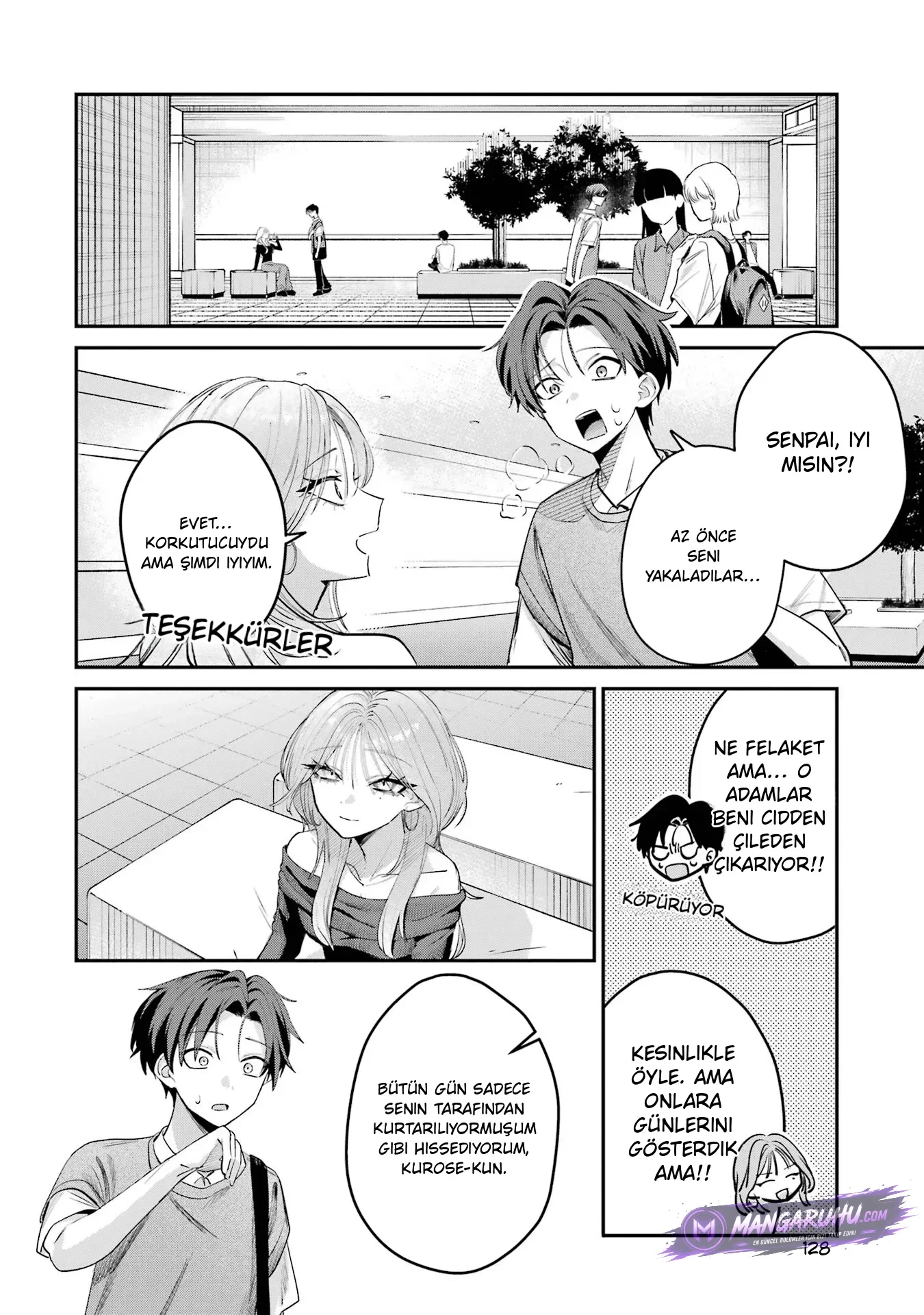 Haimiya-Senpai is Scary But Cute - Bölüm 11 - Sayfa 12