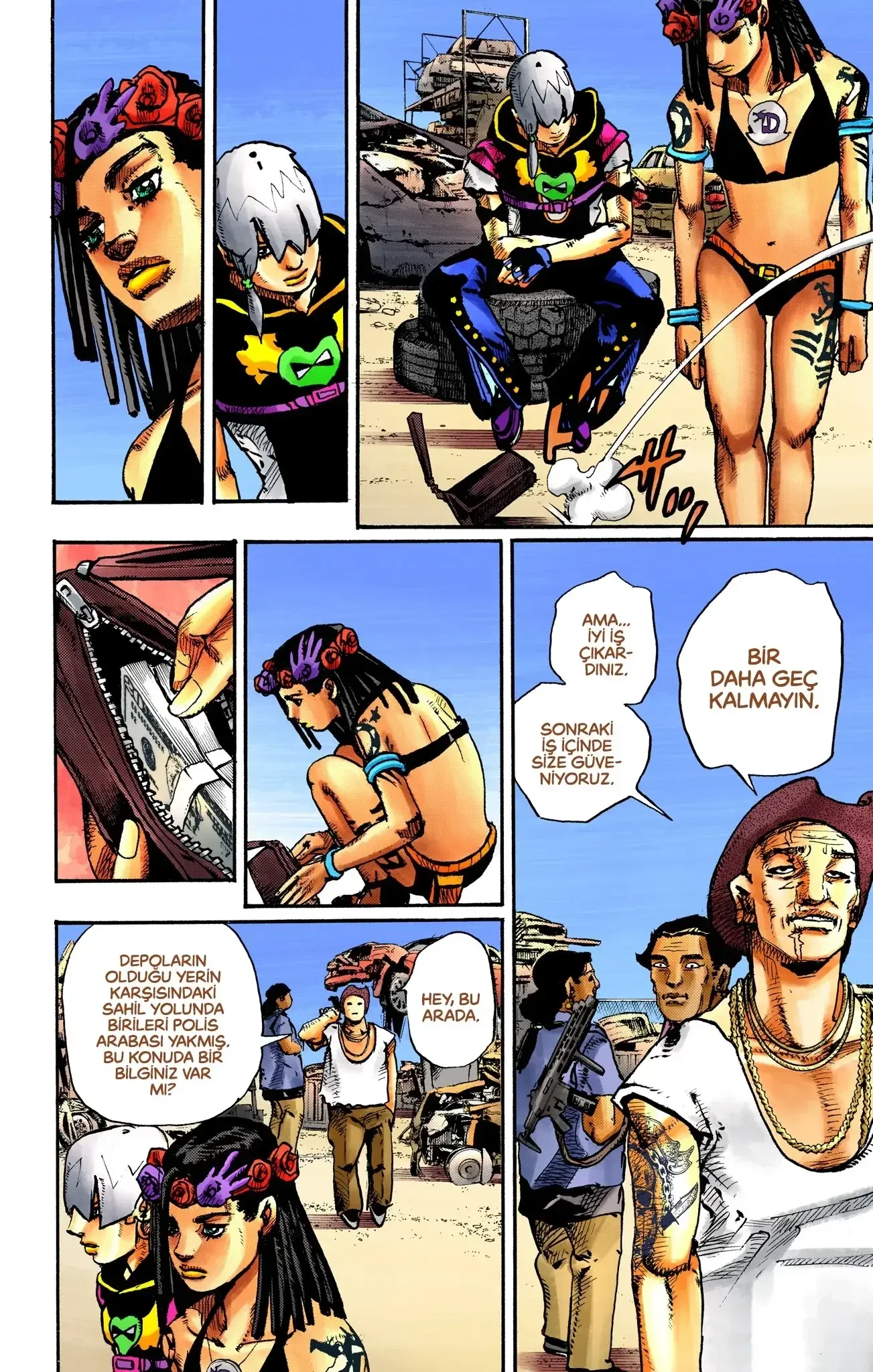 JoJo's Bizarre Adventure Part 9: The JOJOLands - Bölüm 1 - Sayfa 35