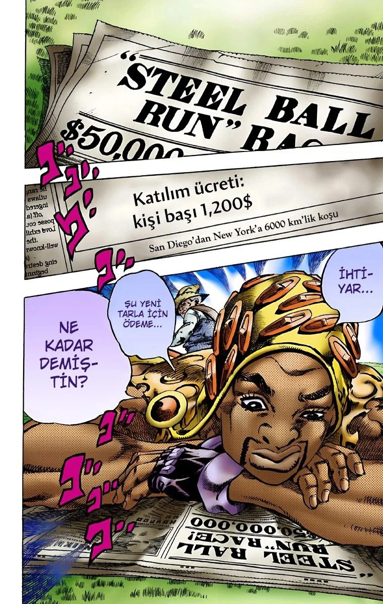 JoJo's Bizarre Adventure Part 7: Steel Ball Run - Bölüm 2 - Sayfa 8