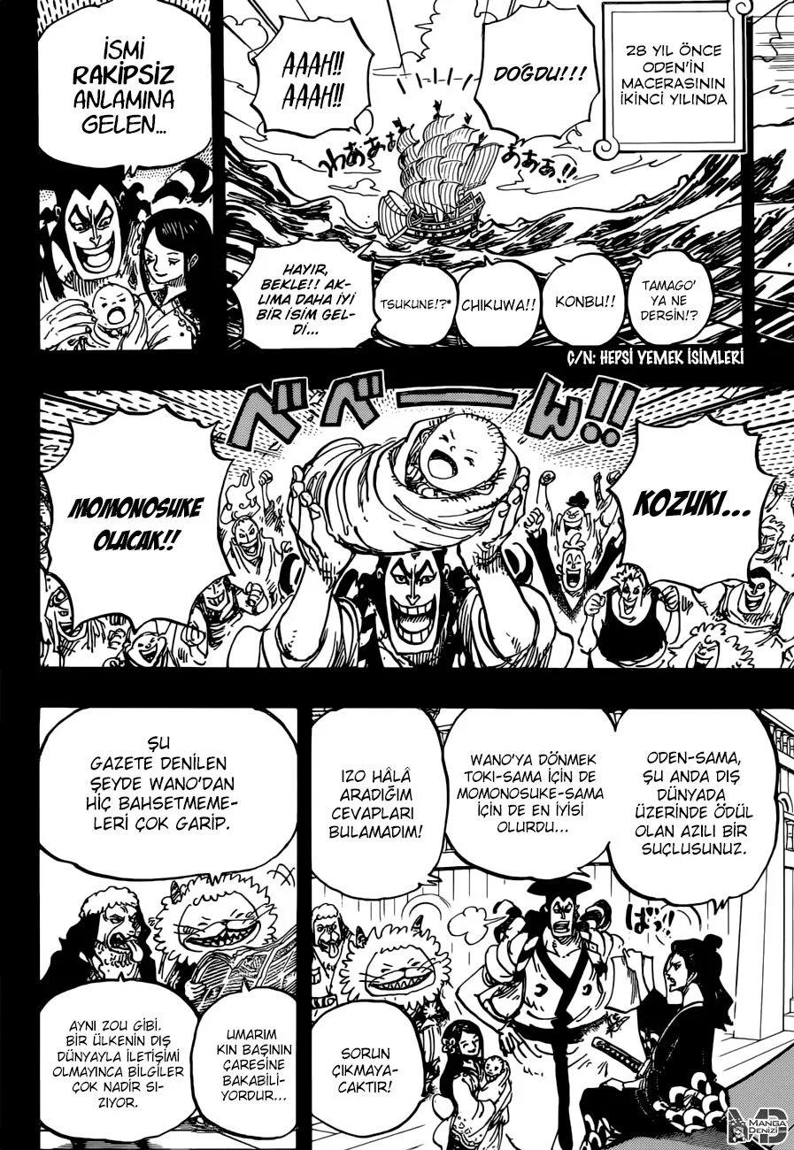 One Piece - Bölüm 965 - Sayfa 4