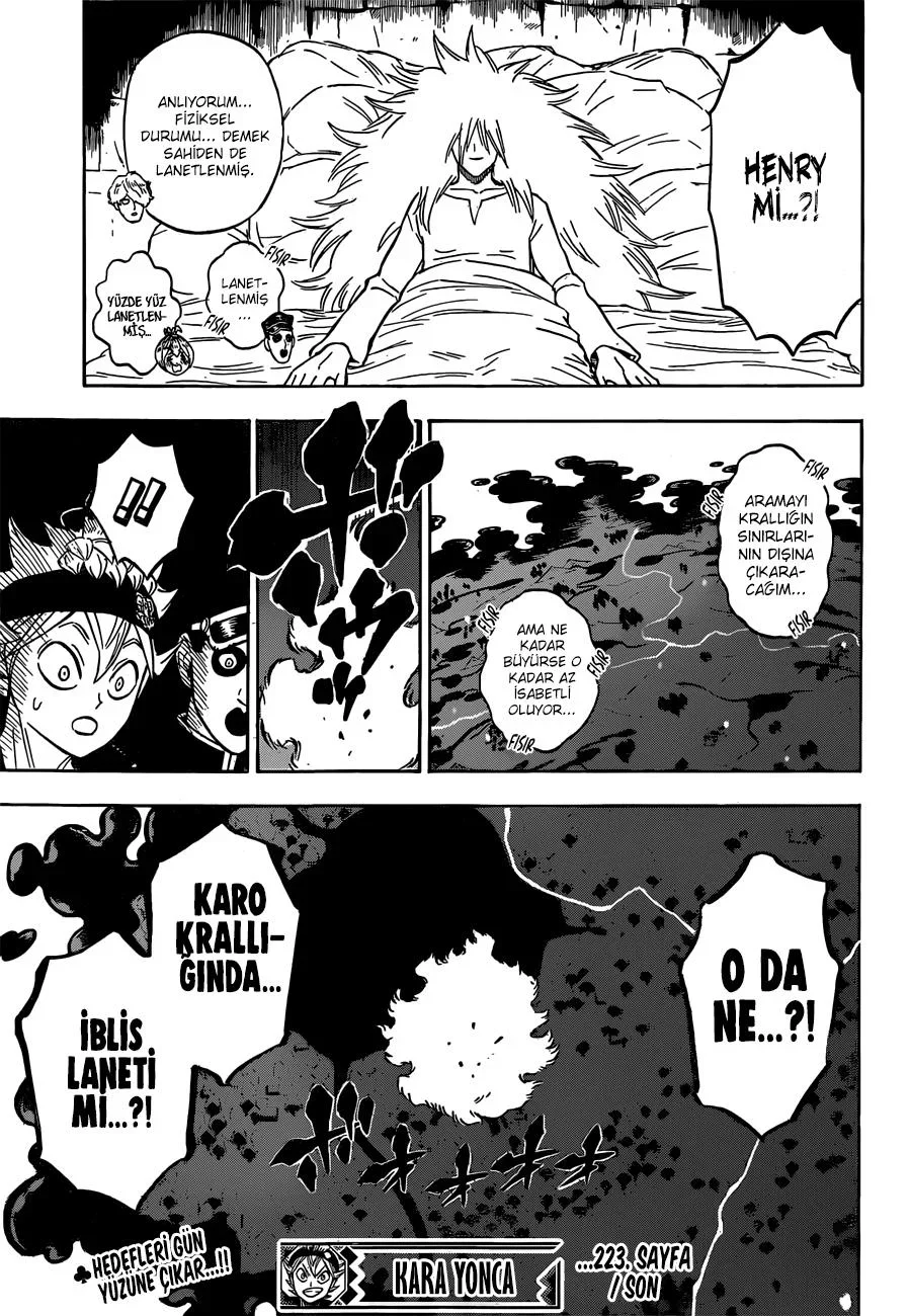 Black Clover - Bölüm 223 - Sayfa 16