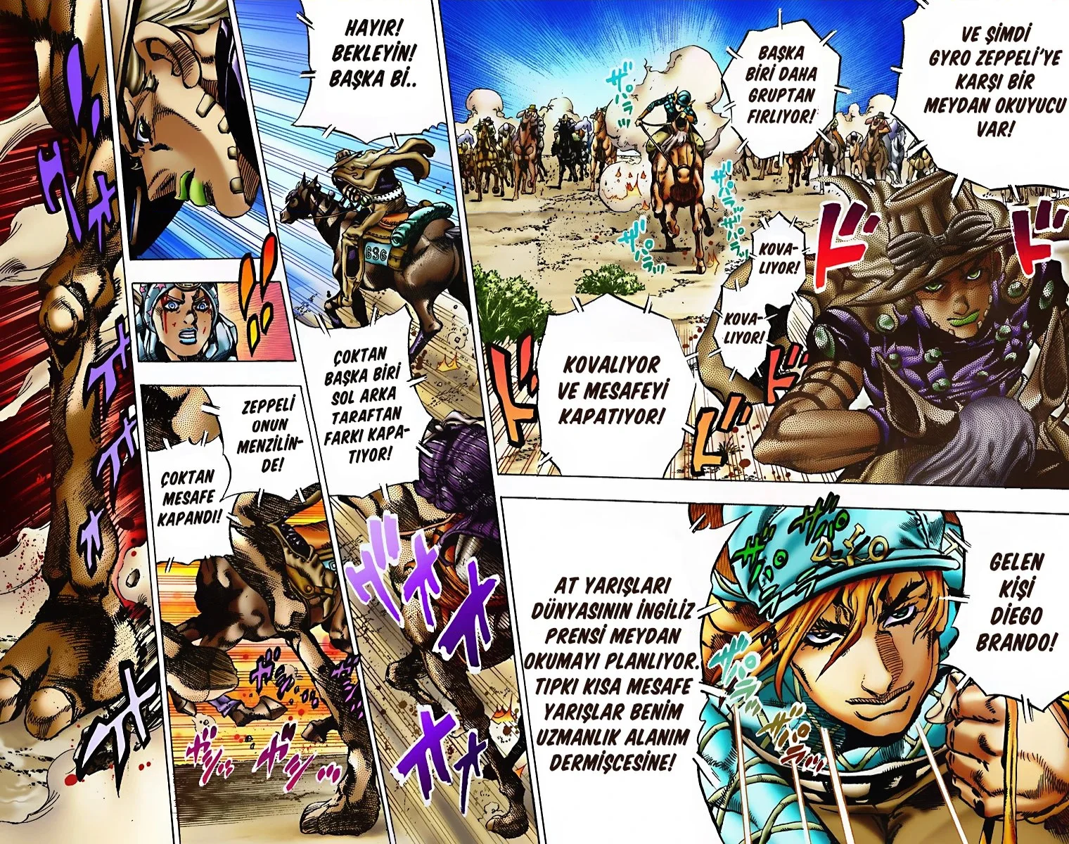 JoJo's Bizarre Adventure Part 7: Steel Ball Run - Bölüm 5 - Sayfa 13