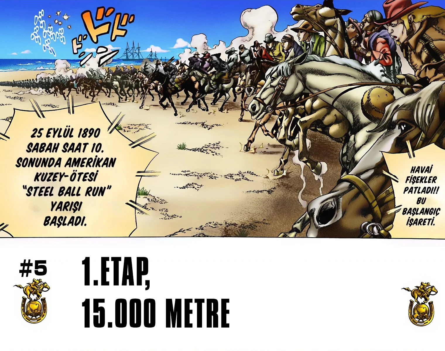 JoJo's Bizarre Adventure Part 7: Steel Ball Run - Bölüm 5 - Sayfa 4