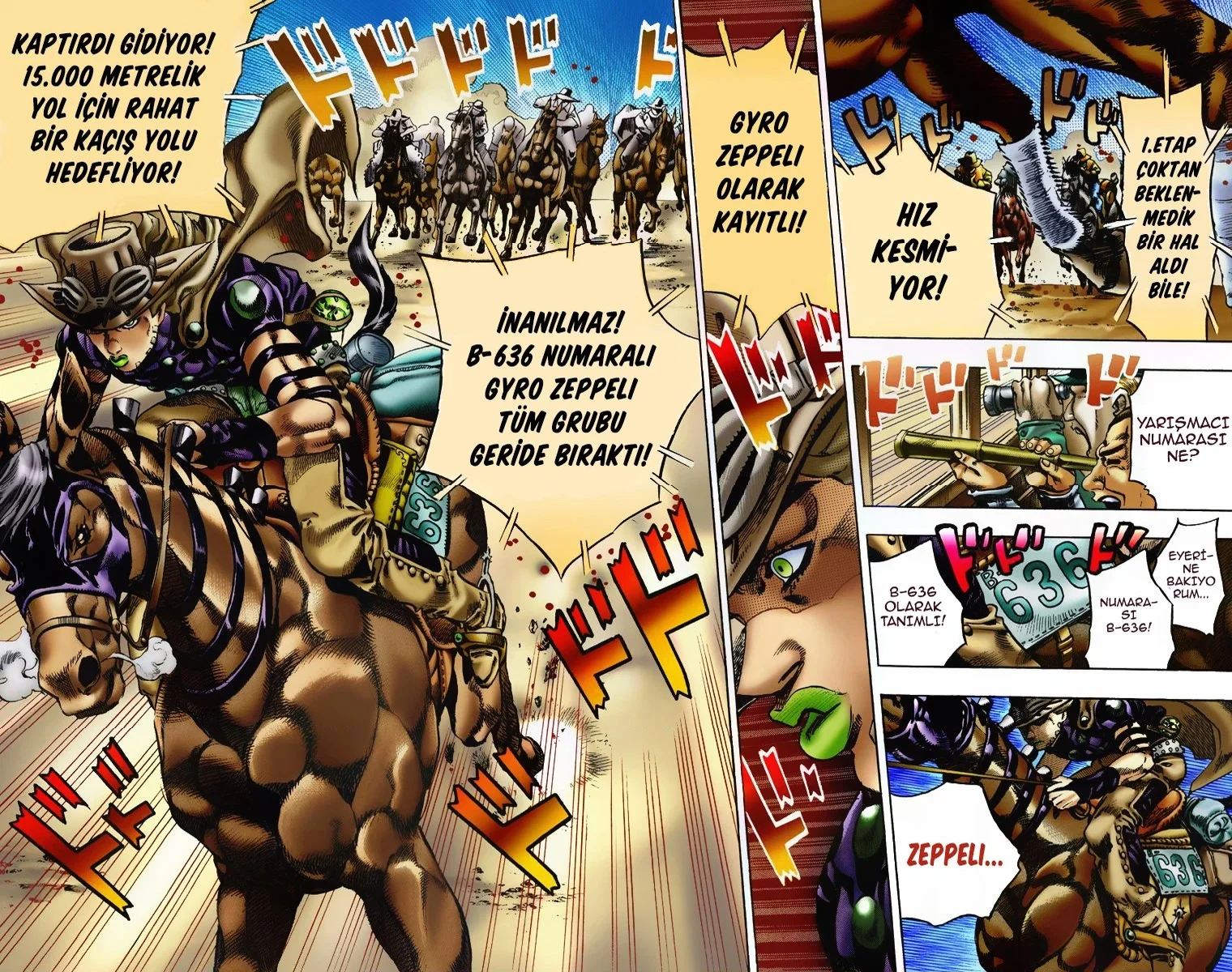 JoJo's Bizarre Adventure Part 7: Steel Ball Run - Bölüm 5 - Sayfa 8