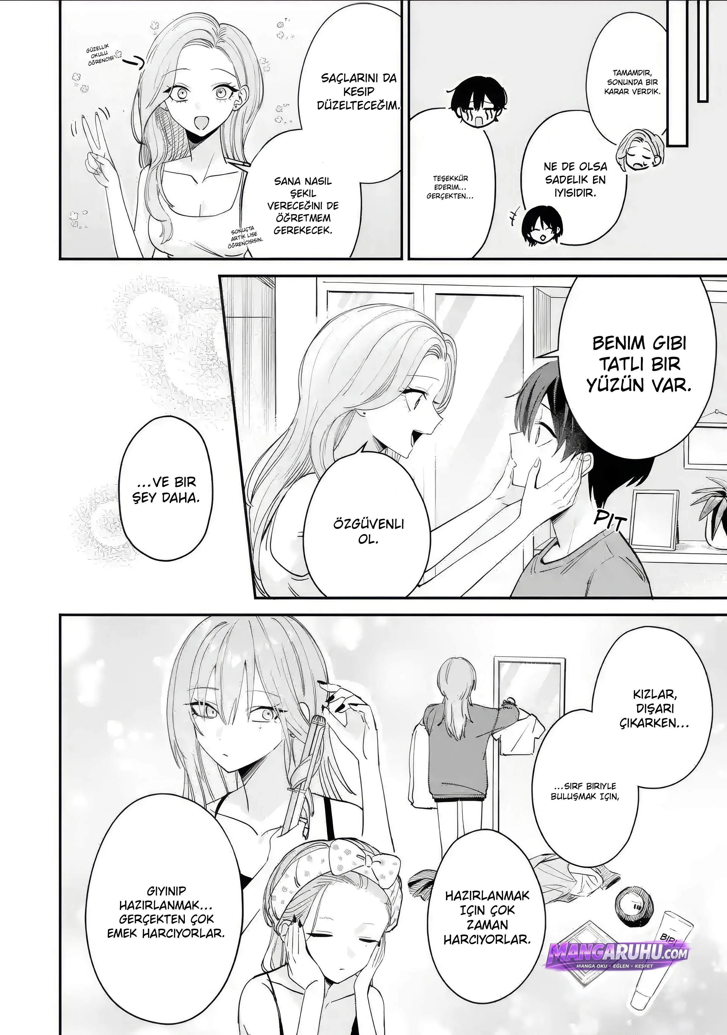 Haimiya-Senpai is Scary But Cute - Bölüm 9.5 - Sayfa 4