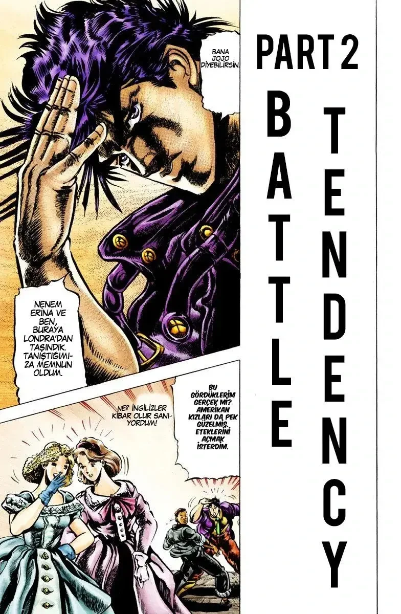 JoJo's Bizarre Adventure Part 2: Battle Tendency - Bölüm 1 - Sayfa 19