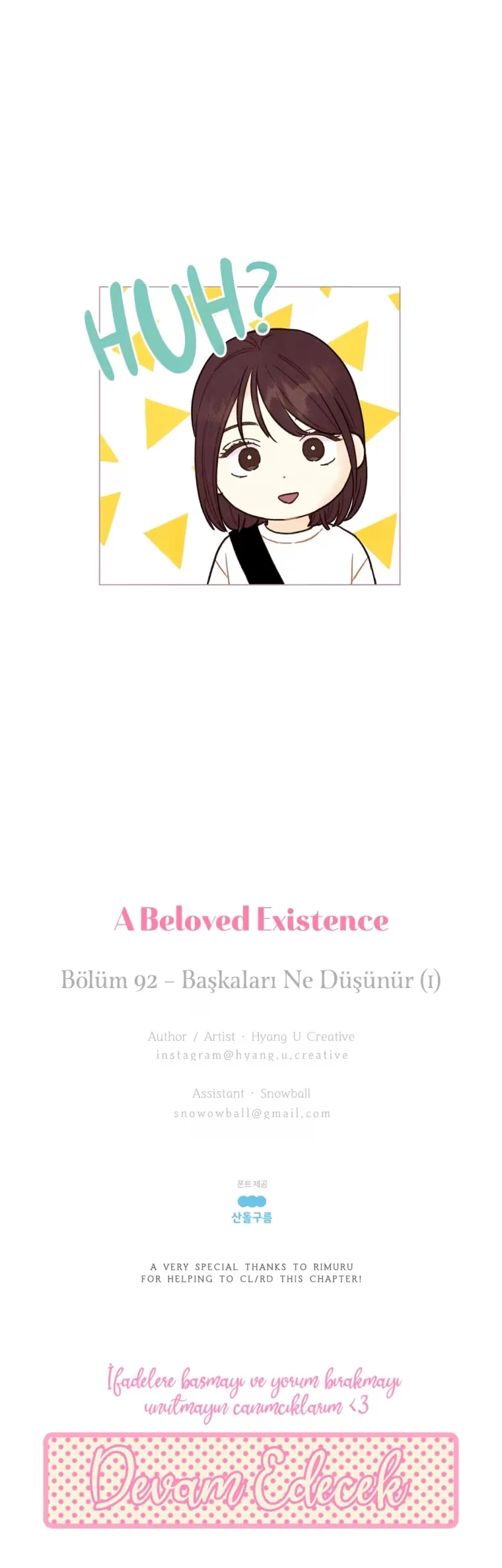 A Beloved Existence - Bölüm 92 - Sayfa 29