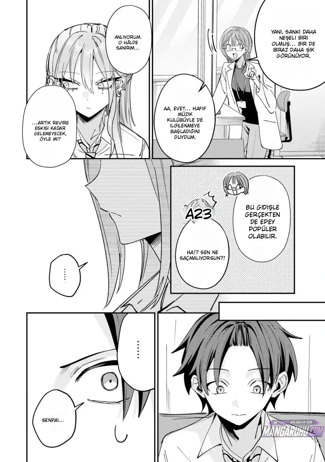 Haimiya-Senpai is Scary But Cute - Bölüm 38 - Sayfa 10