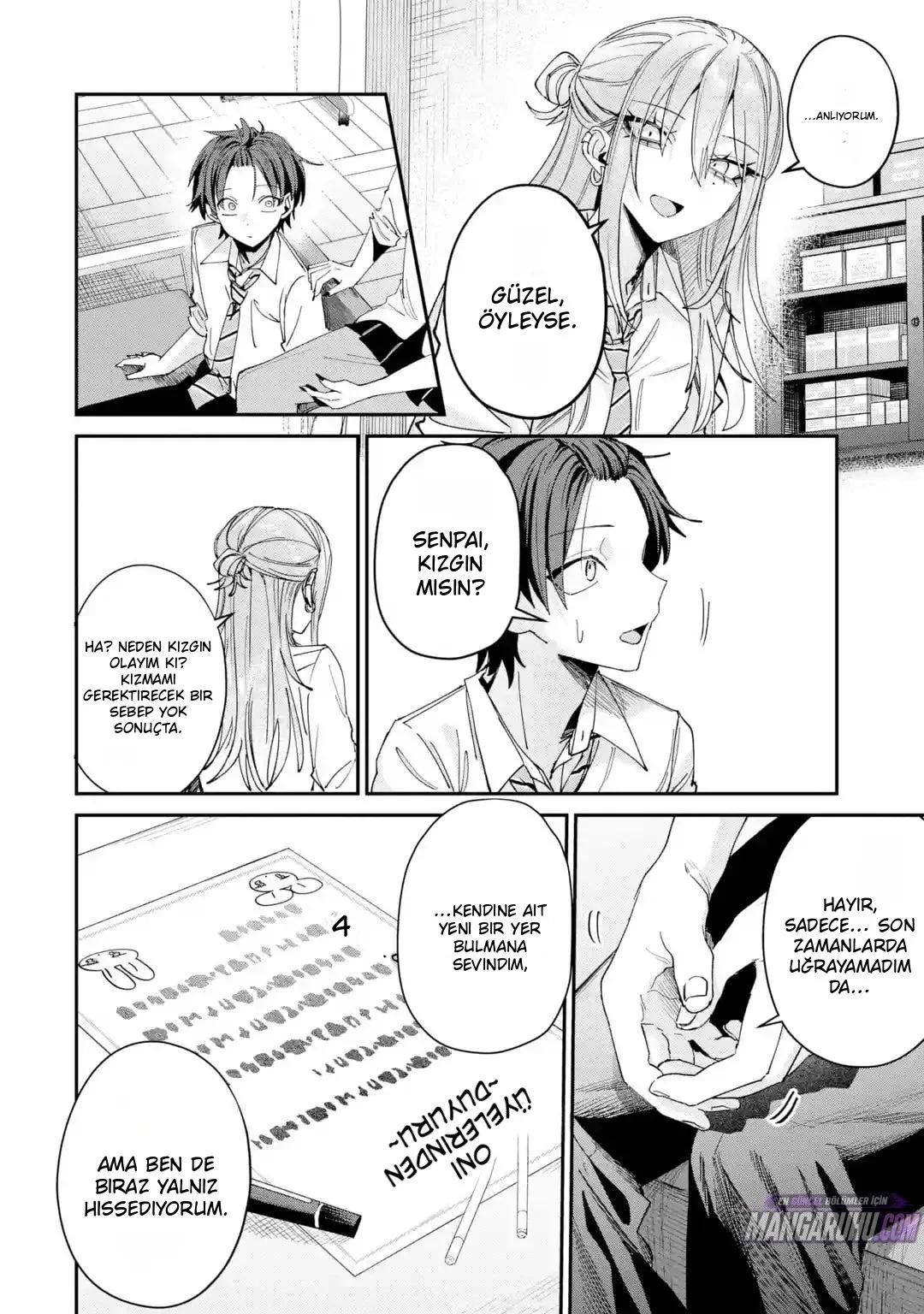 Haimiya-Senpai is Scary But Cute - Bölüm 38 - Sayfa 12