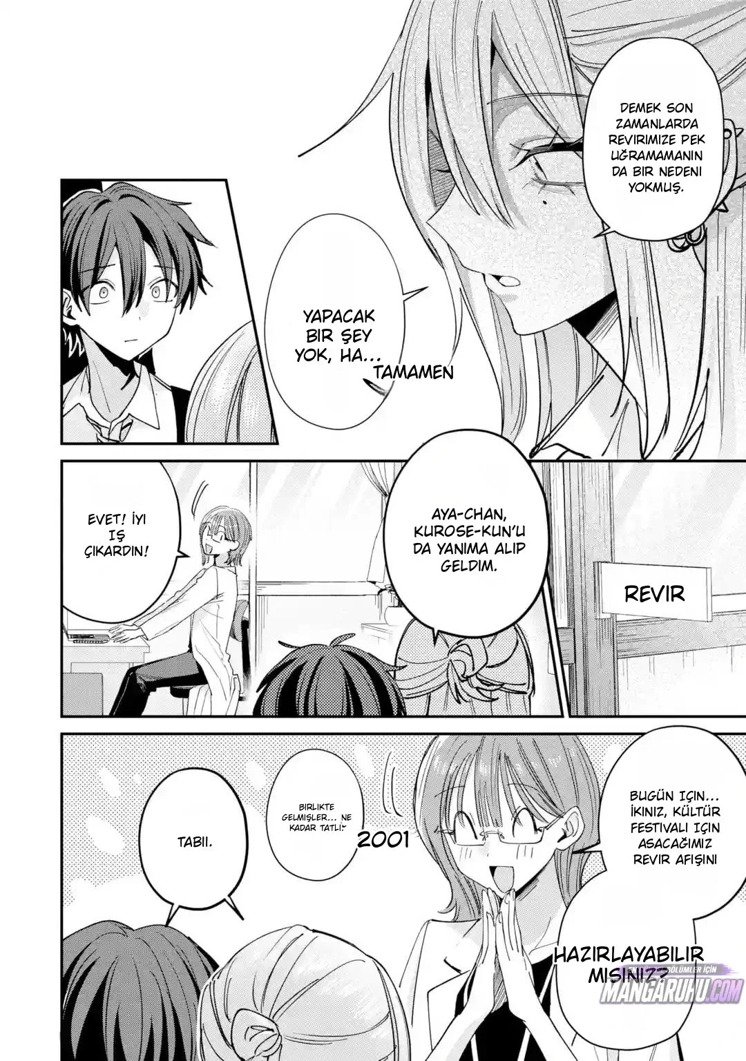Haimiya-Senpai is Scary But Cute - Bölüm 38 - Sayfa 4