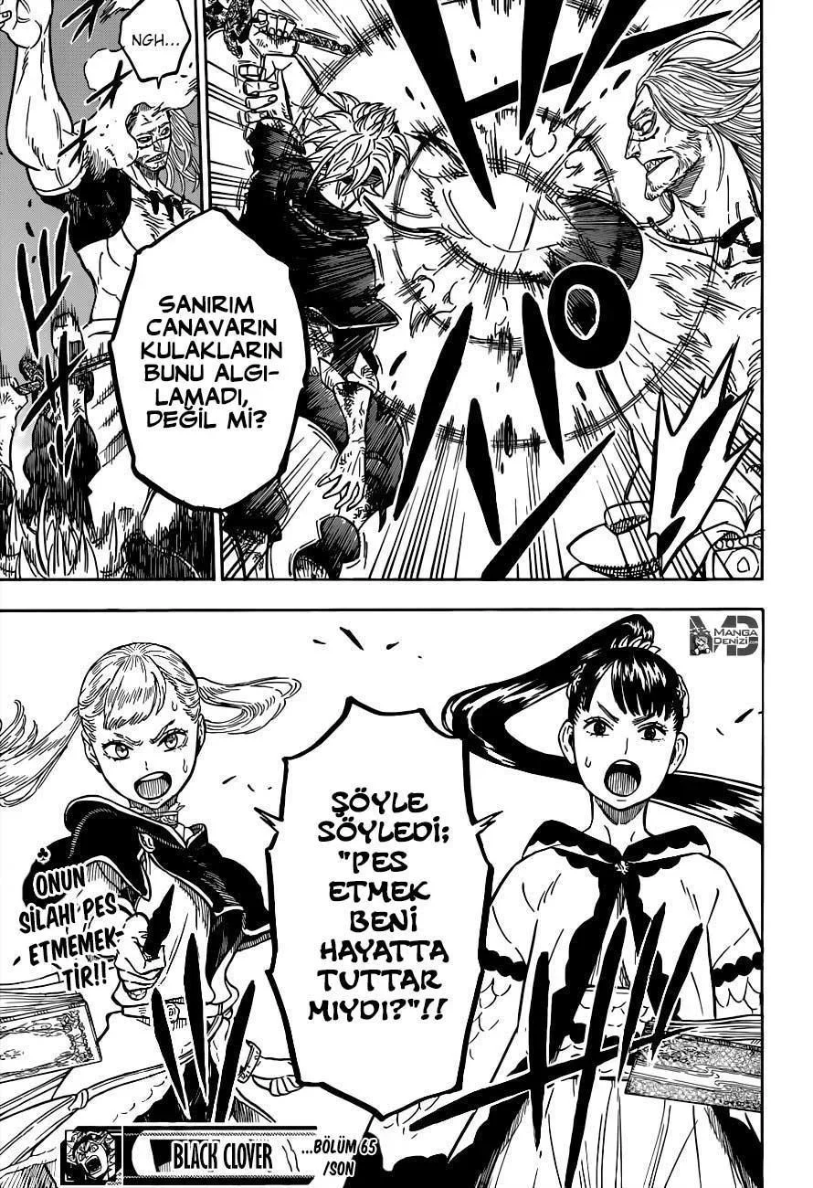Black Clover - Bölüm 65 - Sayfa 18