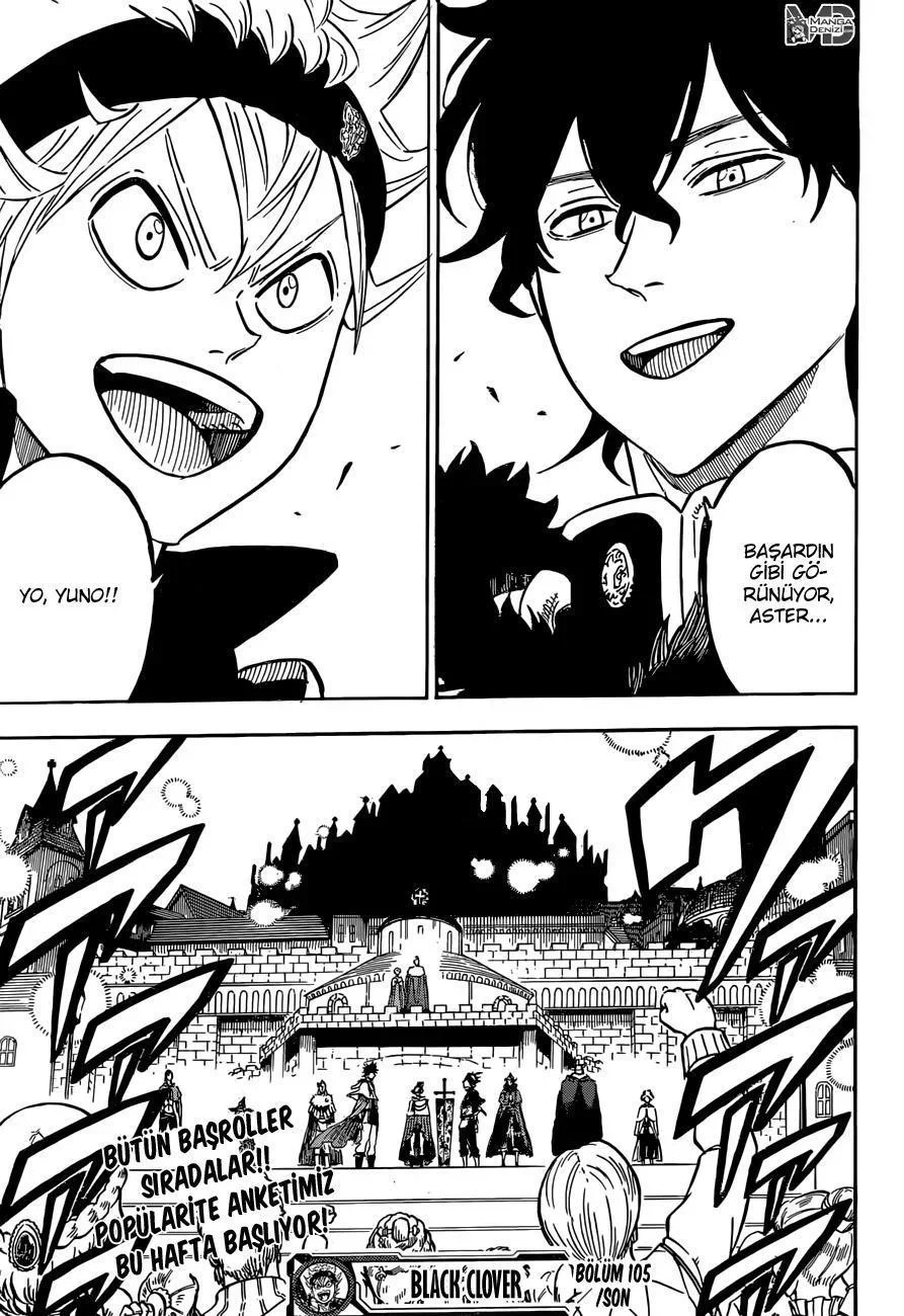 Black Clover - Bölüm 105 - Sayfa 18