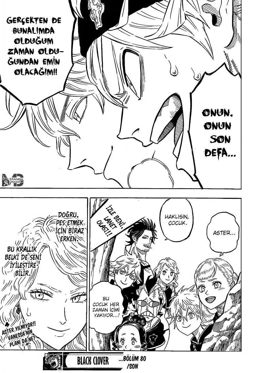 Black Clover - Bölüm 80 - Sayfa 19