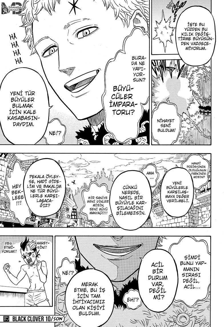 Black Clover - Bölüm 10 - Sayfa 19