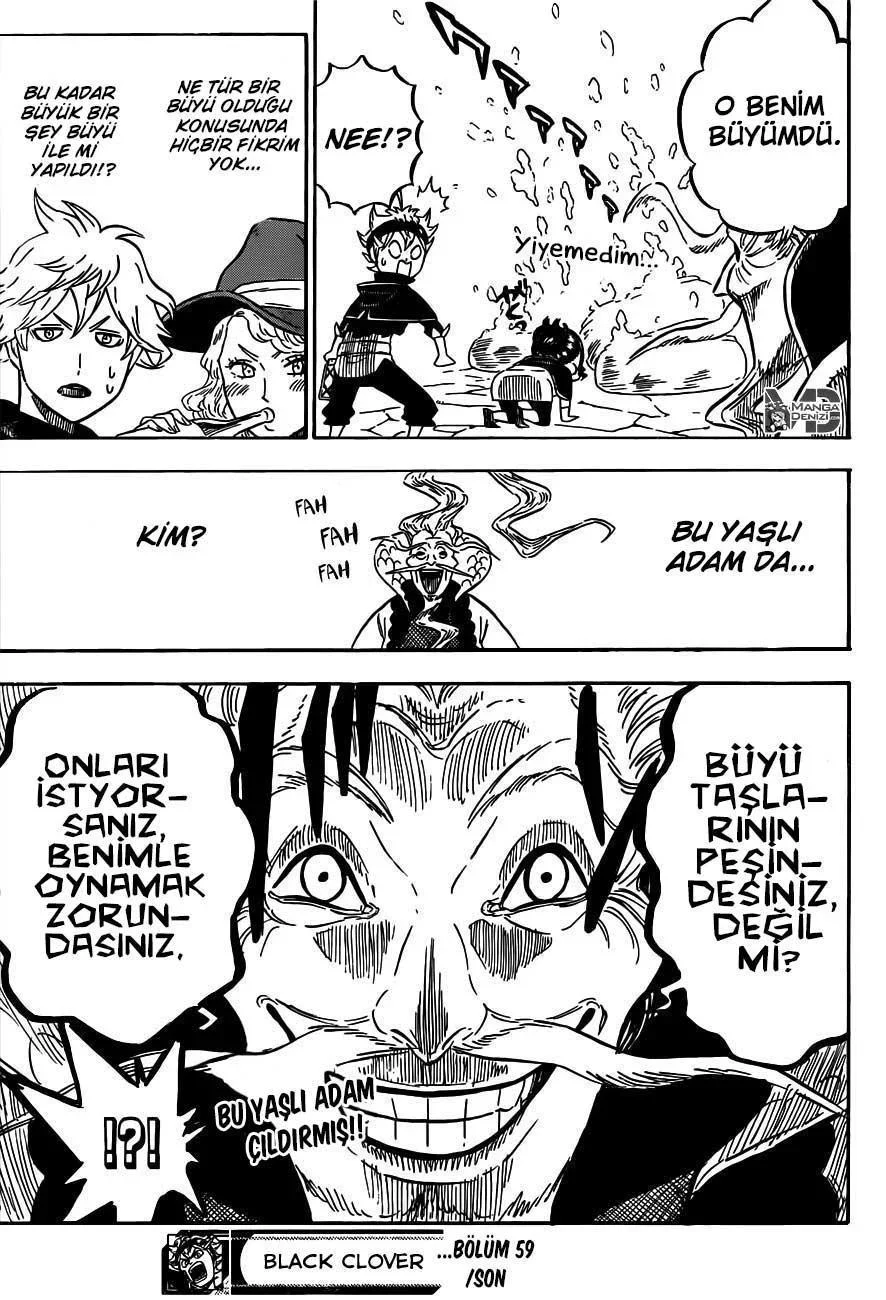 Black Clover - Bölüm 59 - Sayfa 17