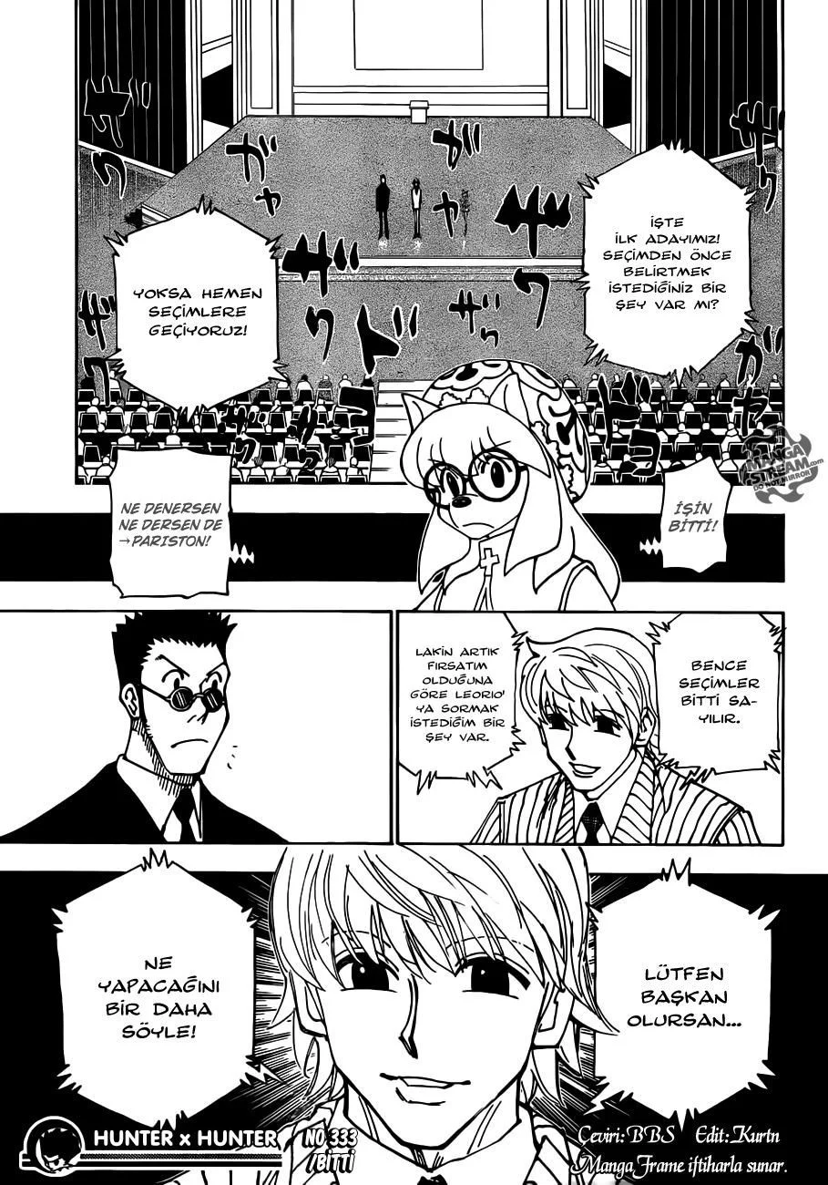 Hunter x Hunter - Bölüm 333 - Sayfa 19
