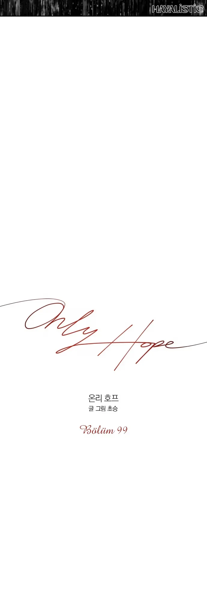 Only Hope - Bölüm 99 - Sayfa 30