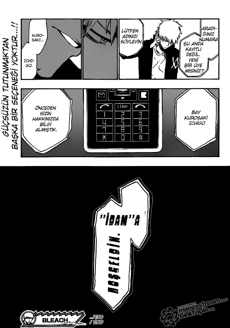 Bleach - Bölüm 430 - Sayfa 18