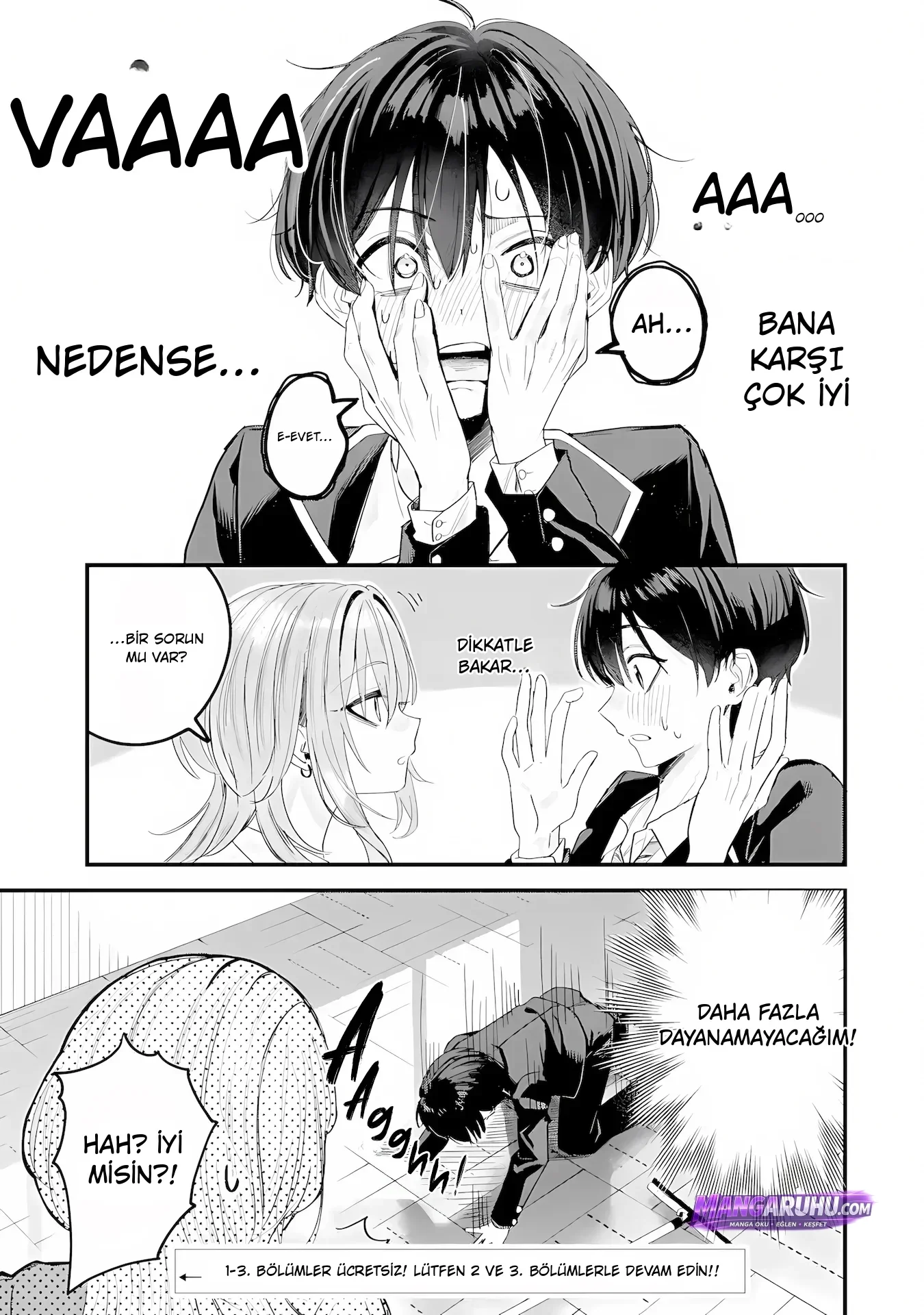 Haimiya-Senpai is Scary But Cute - Bölüm 1 - Sayfa 5