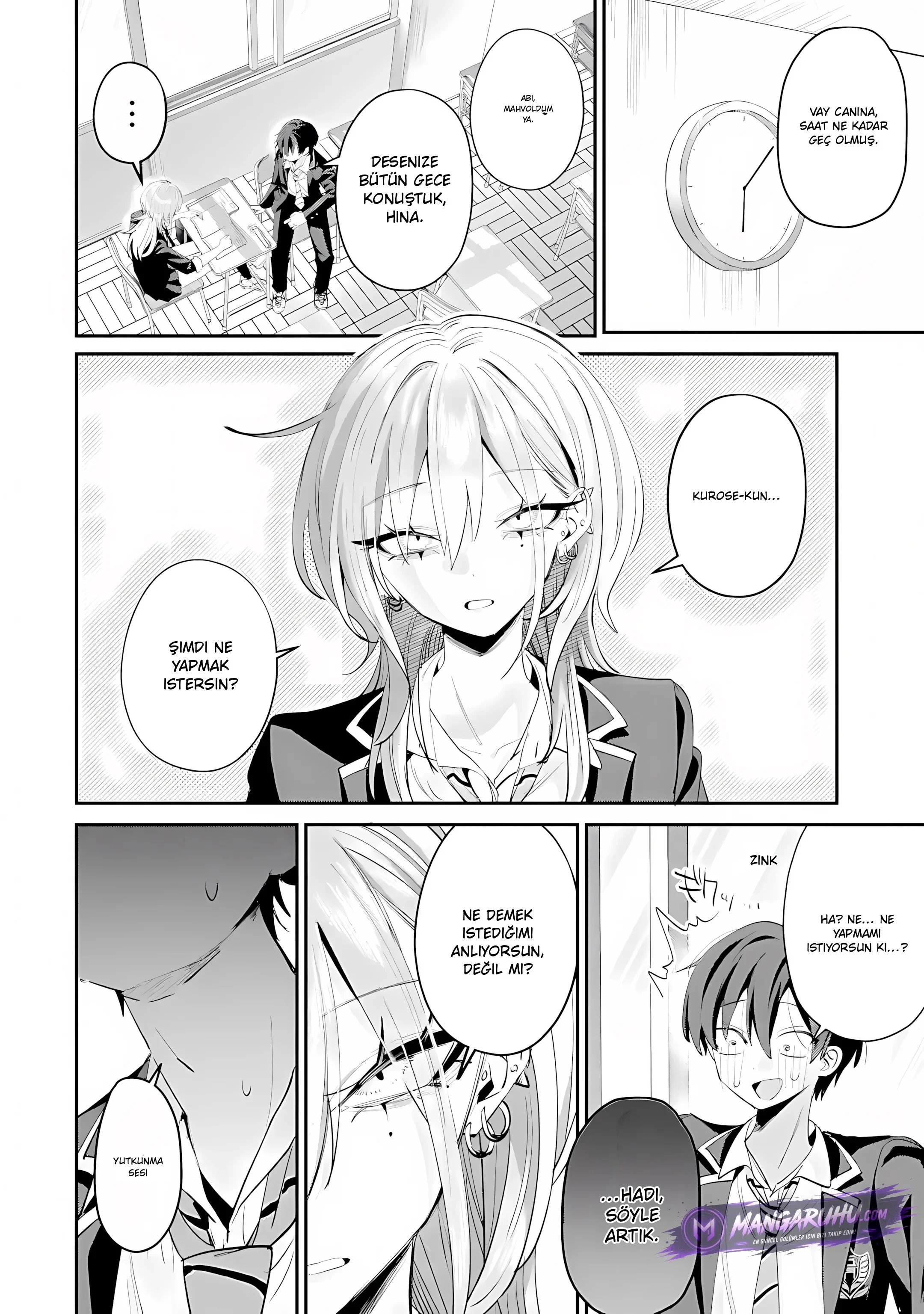 Haimiya-Senpai is Scary But Cute - Bölüm 24 - Sayfa 12