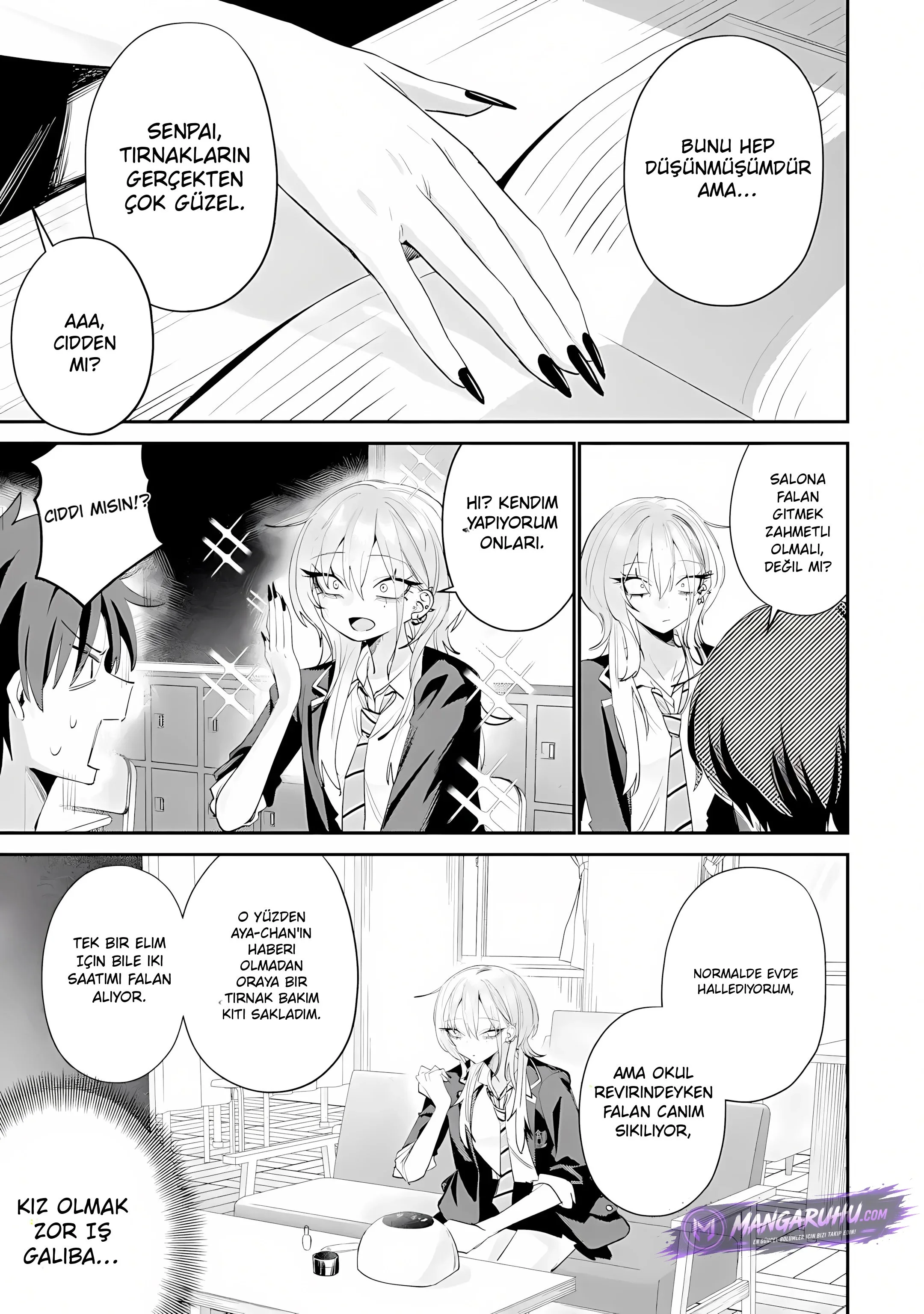 Haimiya-Senpai is Scary But Cute - Bölüm 24 - Sayfa 7