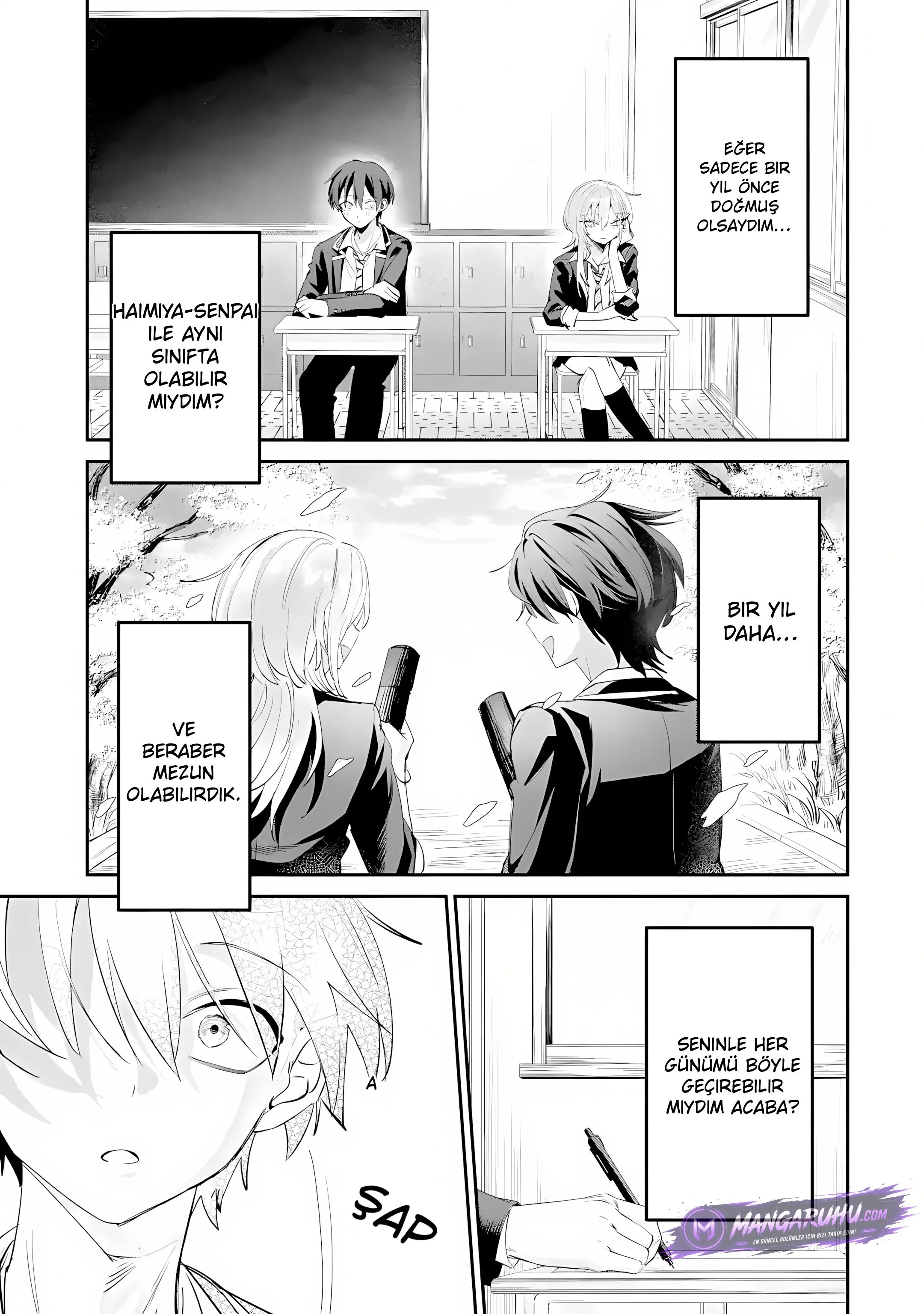 Haimiya-Senpai is Scary But Cute - Bölüm 24 - Sayfa 9