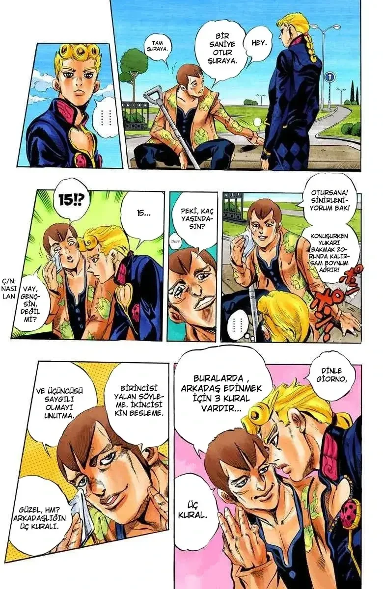 JoJo's Bizarre Adventure Part 5: Golden Wind - Bölüm 2 - Sayfa 9
