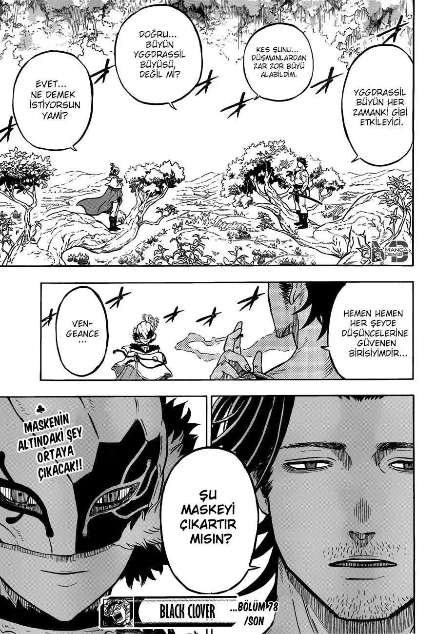 Black Clover - Bölüm 78 - Sayfa 19