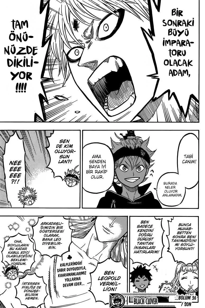 Black Clover - Bölüm 36 - Sayfa 19
